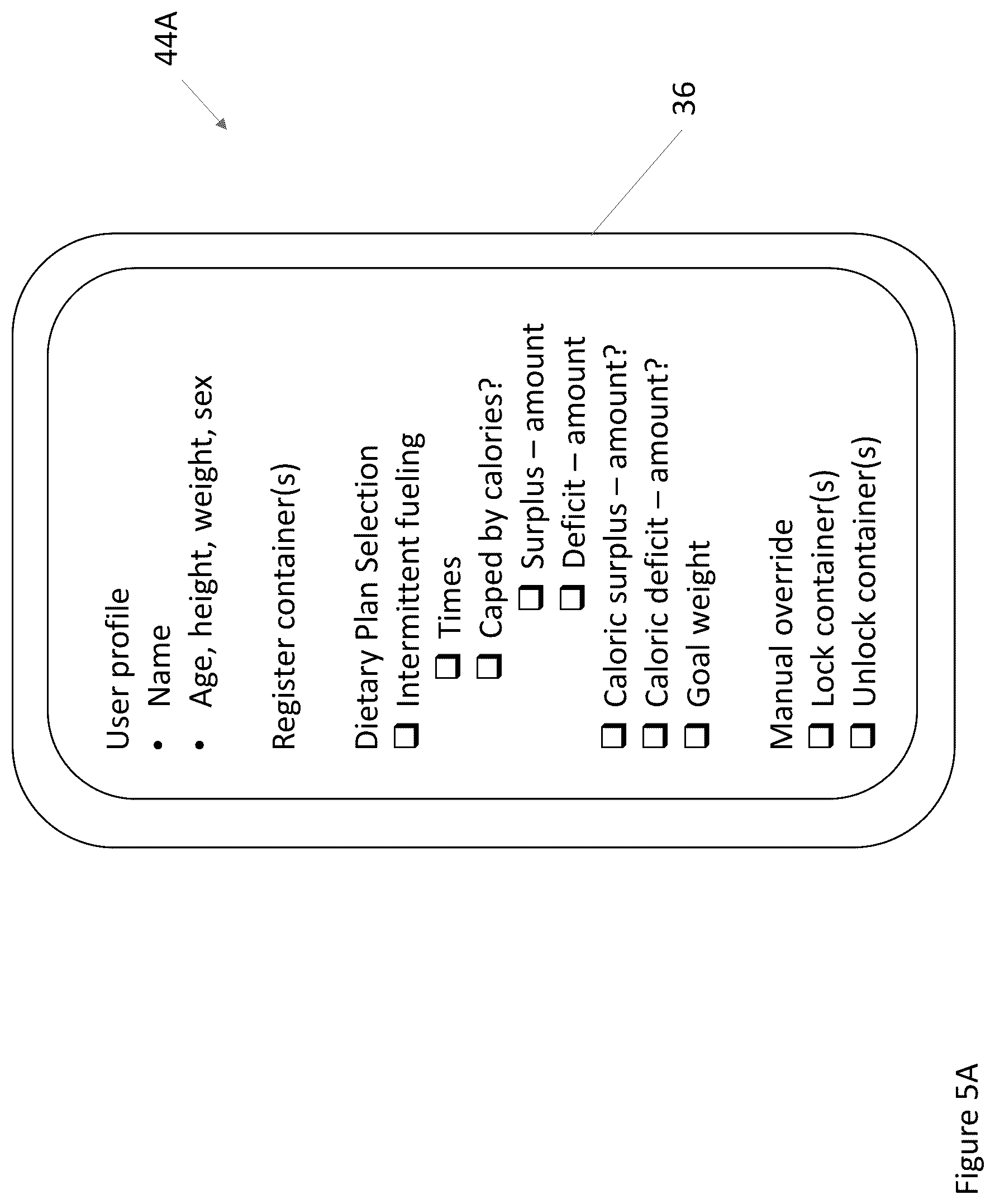 Patent US12597502 Figure 5 – Devices, systems, methods for facilitating intermittent fueling or other dietary plan adherence