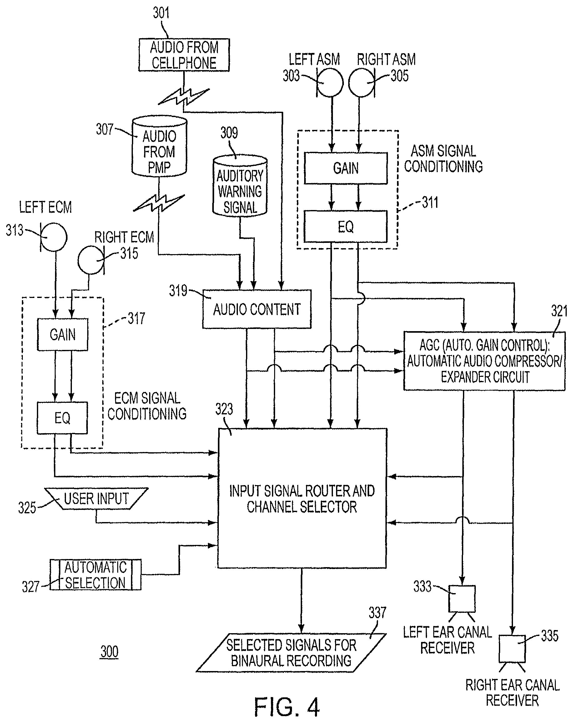 Patent US12597513 Figure 3 – Method and device for audio recording