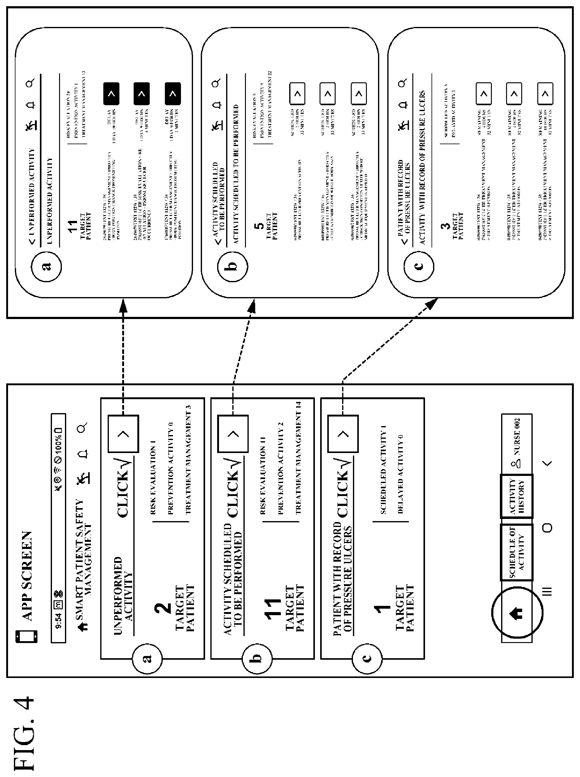 Patent US12597522 Figure 4 – Method and system for managing pressure ulcers and computing device for executing the same