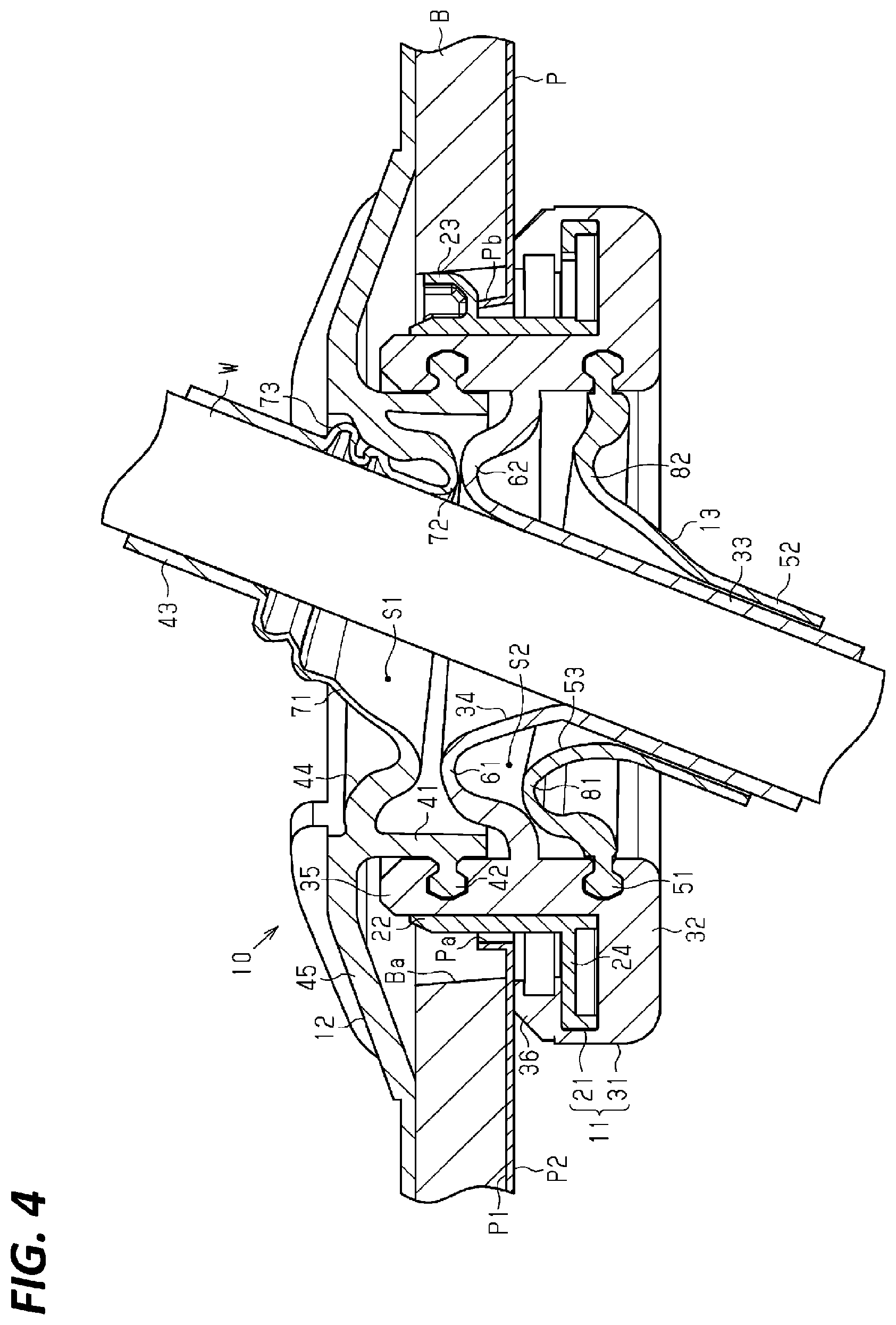 Patent US12597539 Figure 4 – Grommet