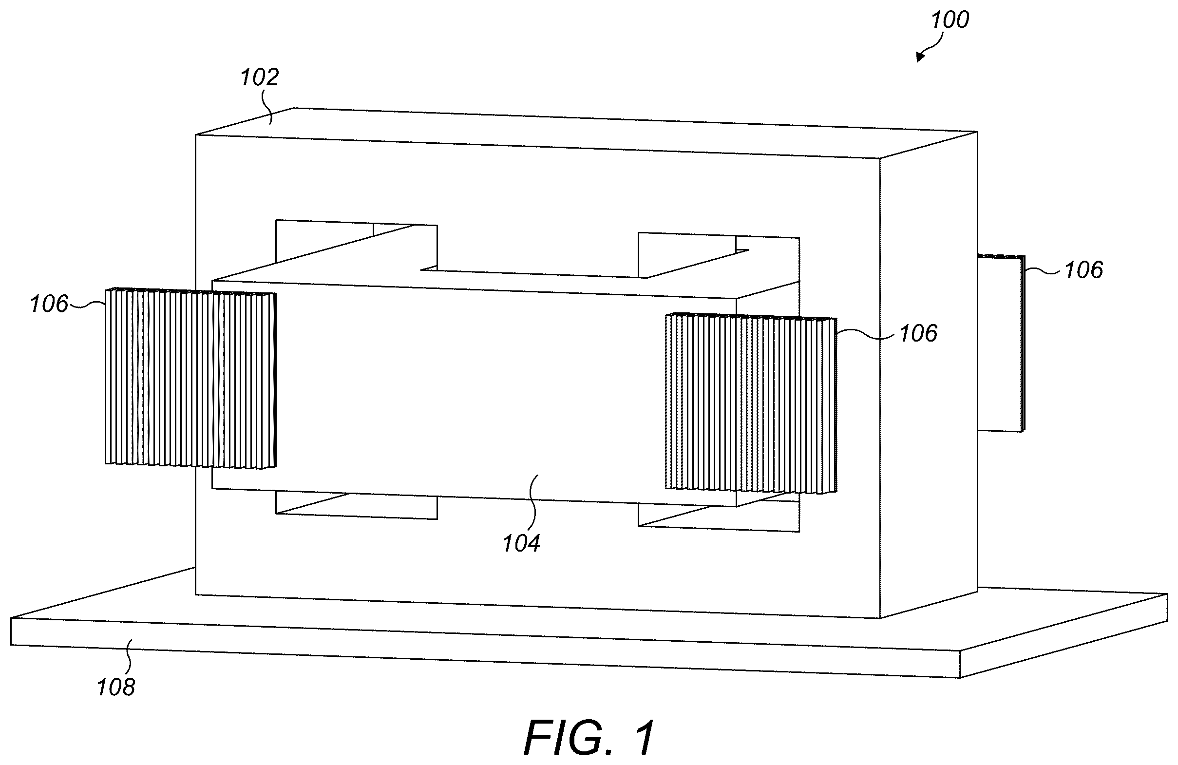 Patent US12597549 Figure 1 – Thermal management of transformer windings