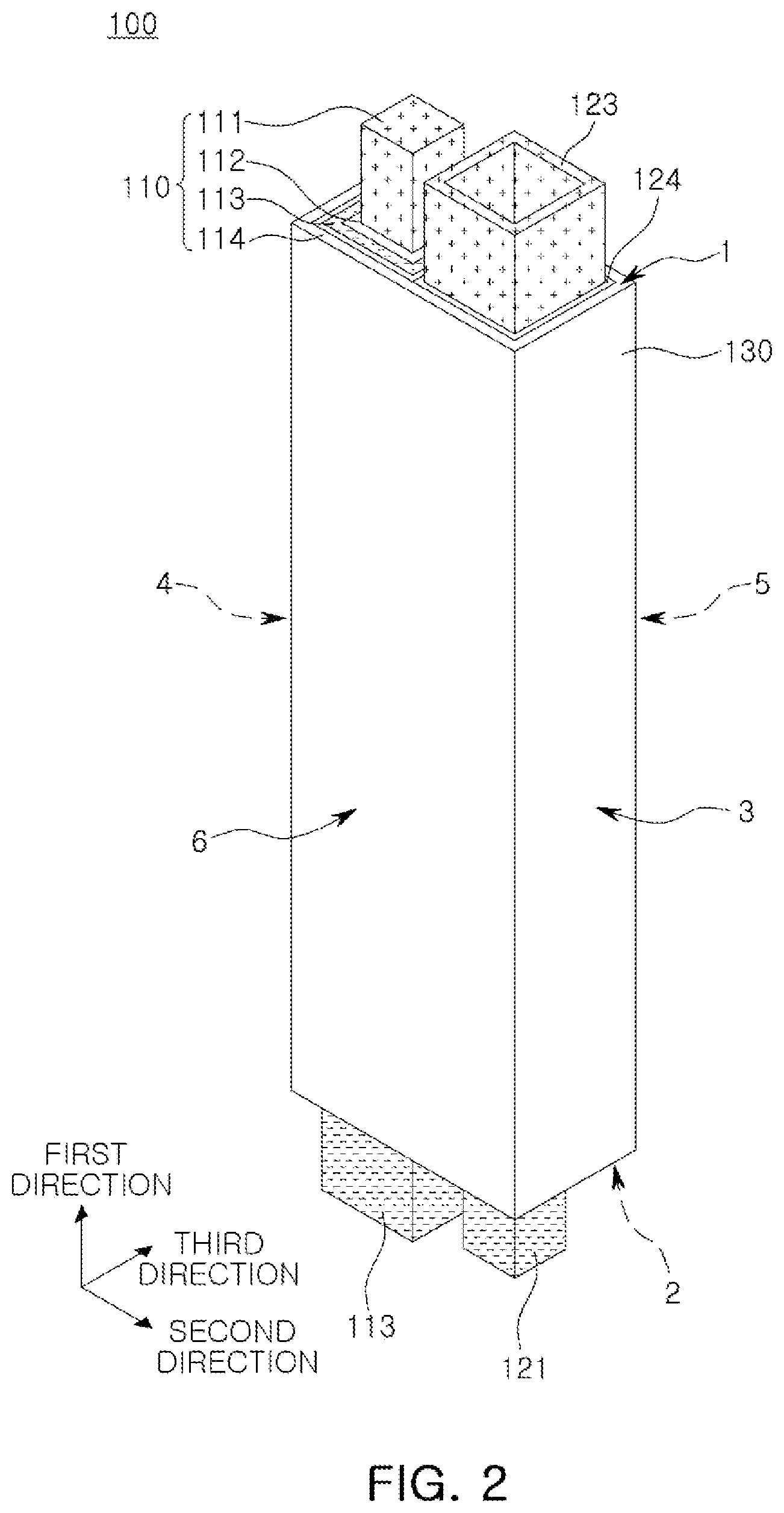 Patent US12597560 Figure 2 – Capacitor component