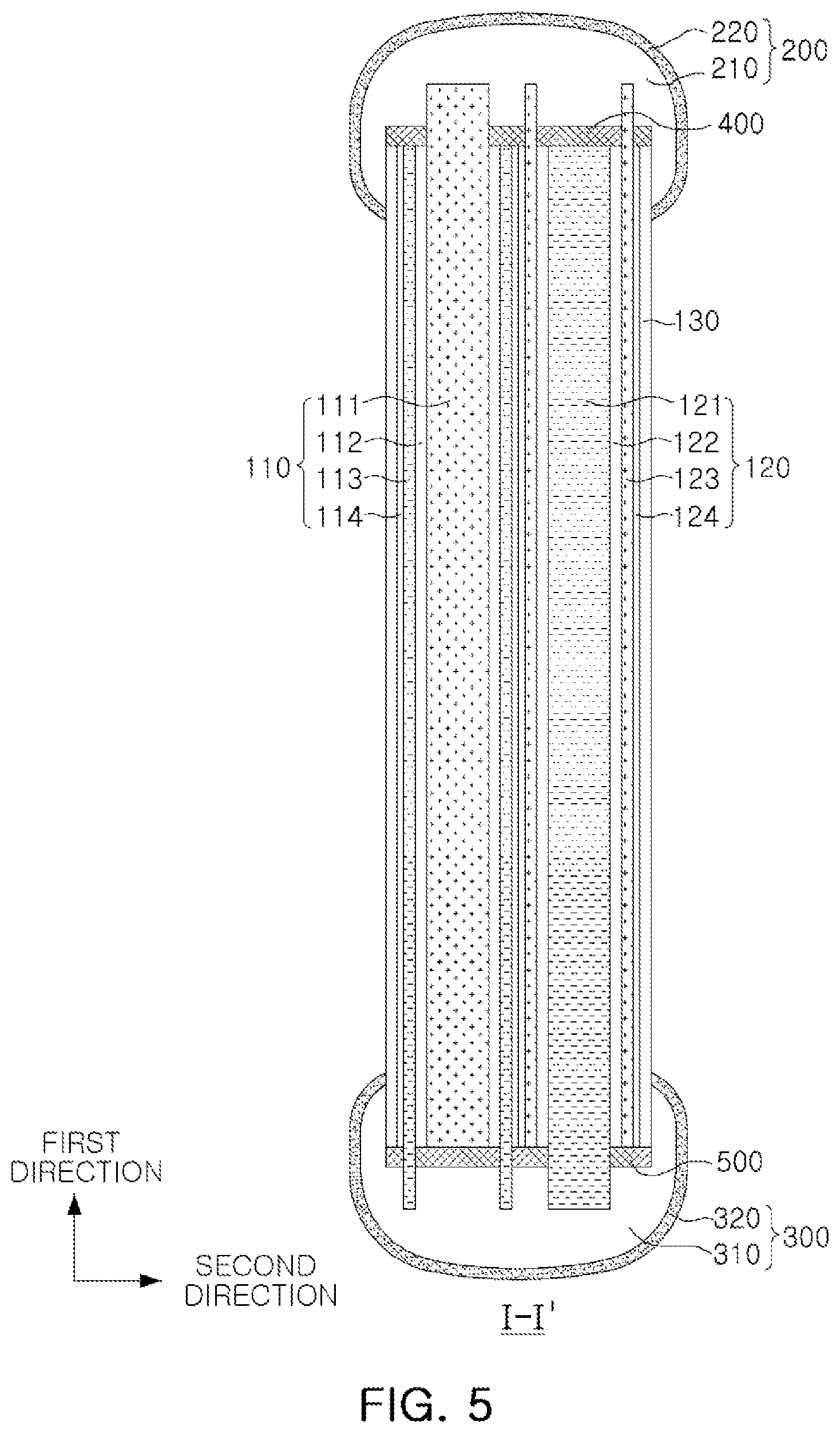 Patent US12597560 Figure 5 – Capacitor component