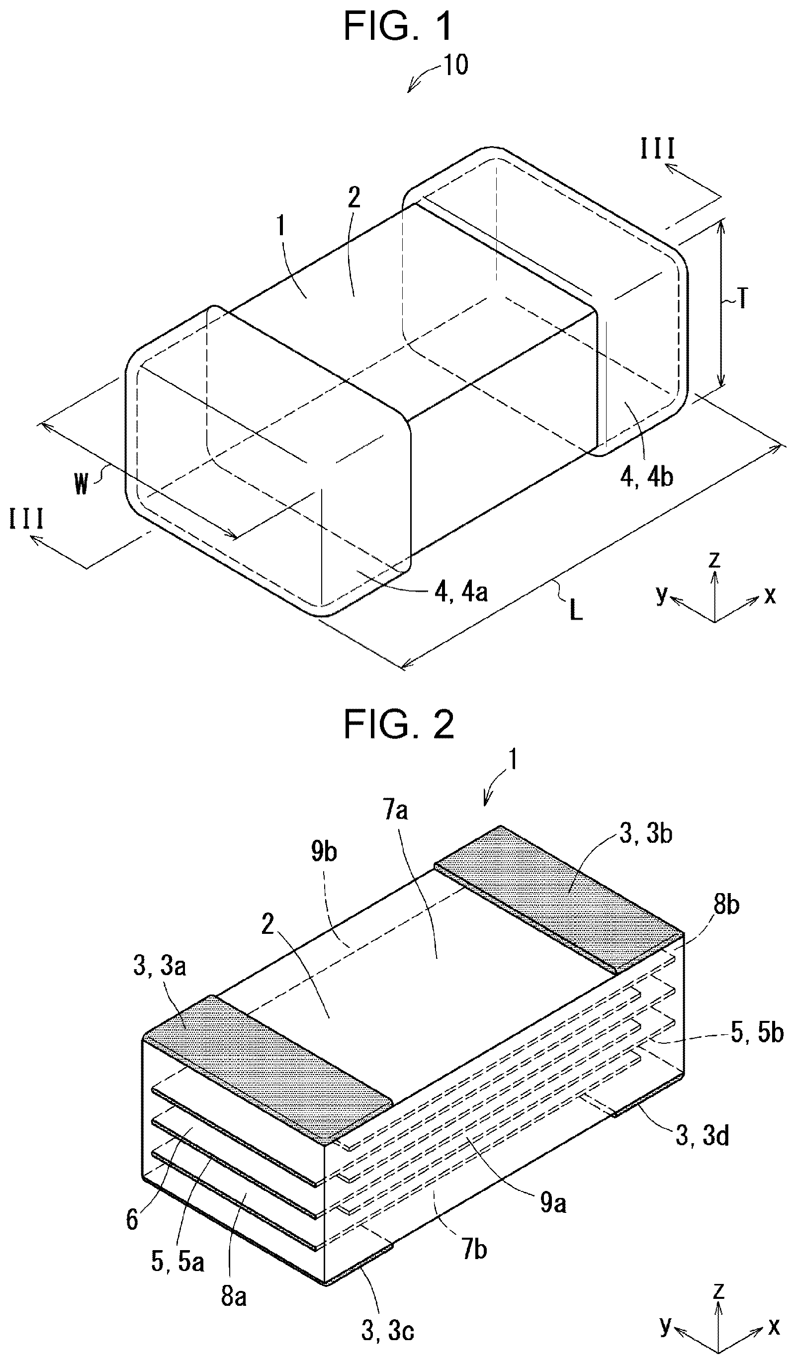 Patent US12597565 Figure 1 – Multilayer electronic component