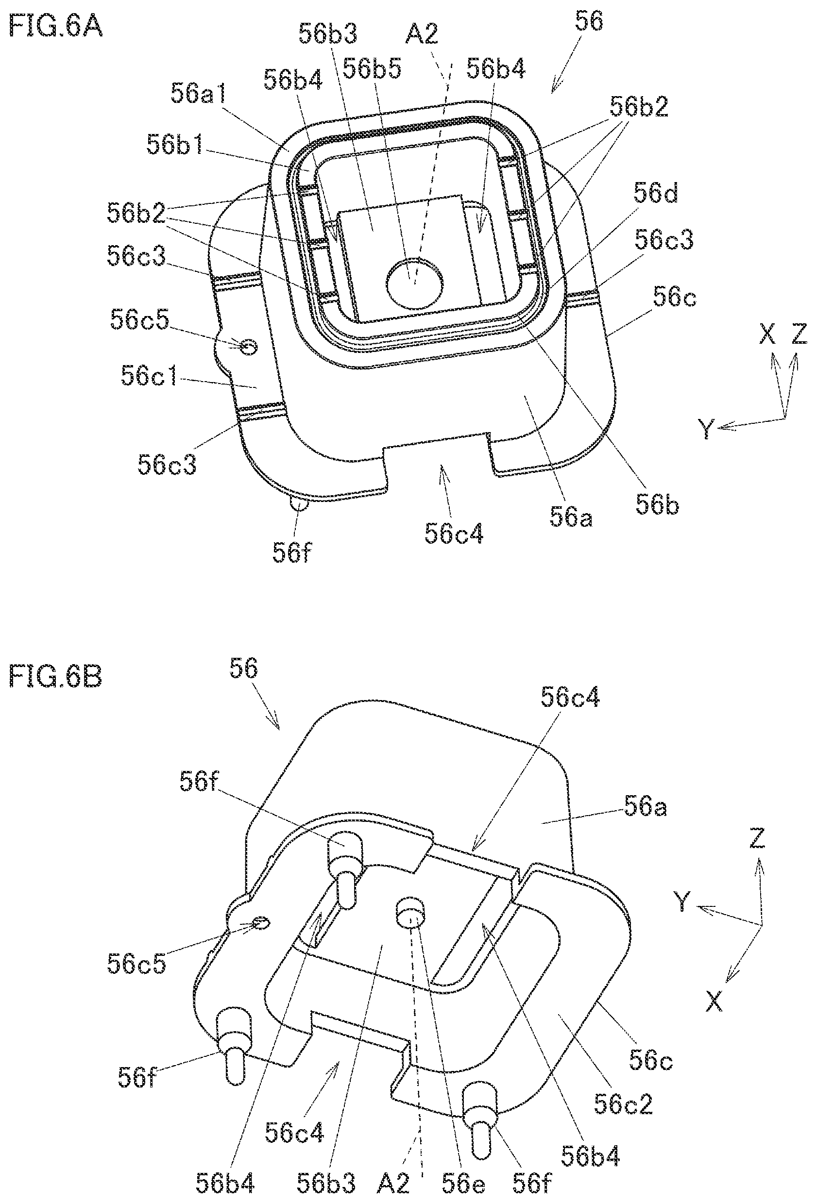 Patent US12597571 Figure 6 – Button apparatus and electronic equipment