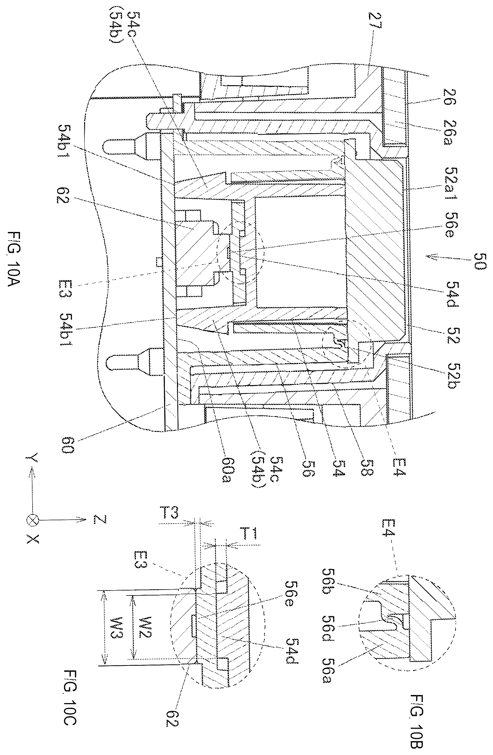 Patent US12597571 Figure 10 – Button apparatus and electronic equipment