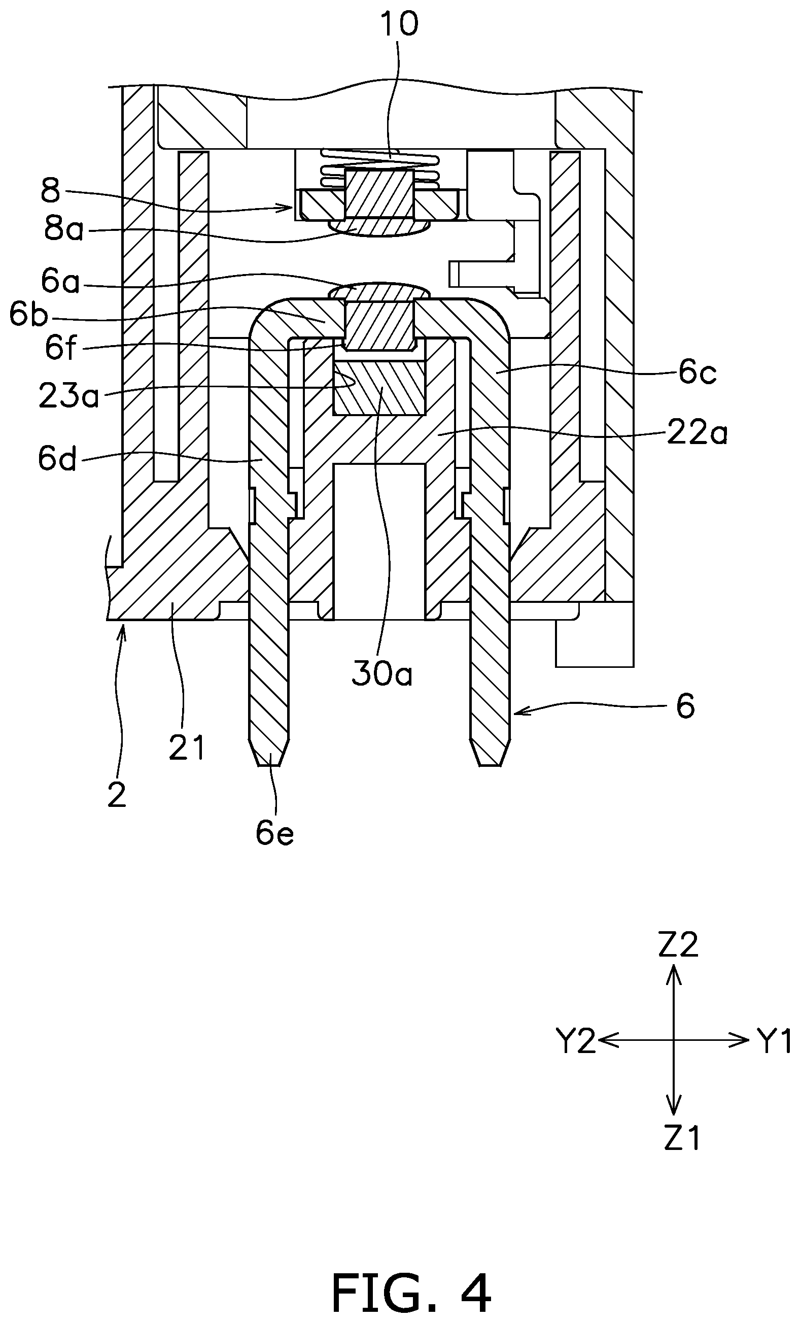Patent US12597576 Figure 4 – Electromagnetic relay