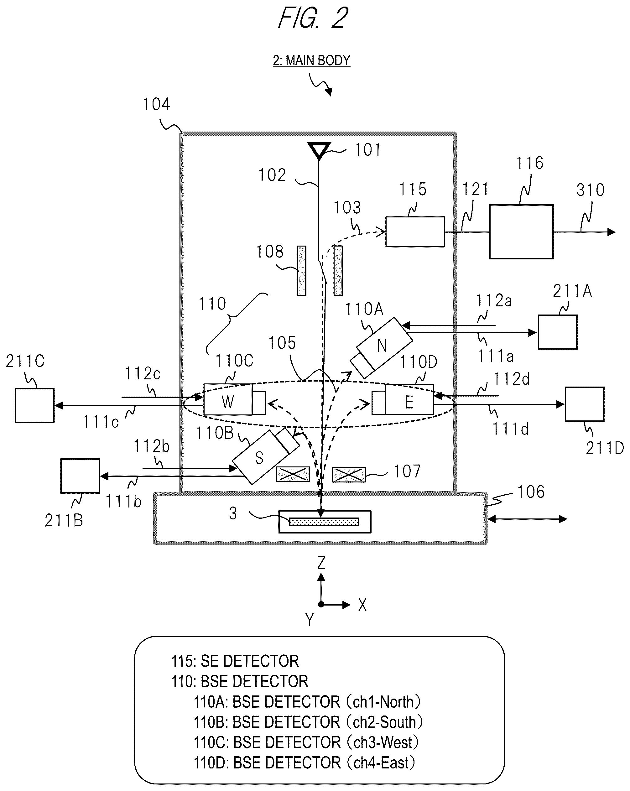 Patent US12597584 Figure 2 – Charged particle beam apparatus and processor system