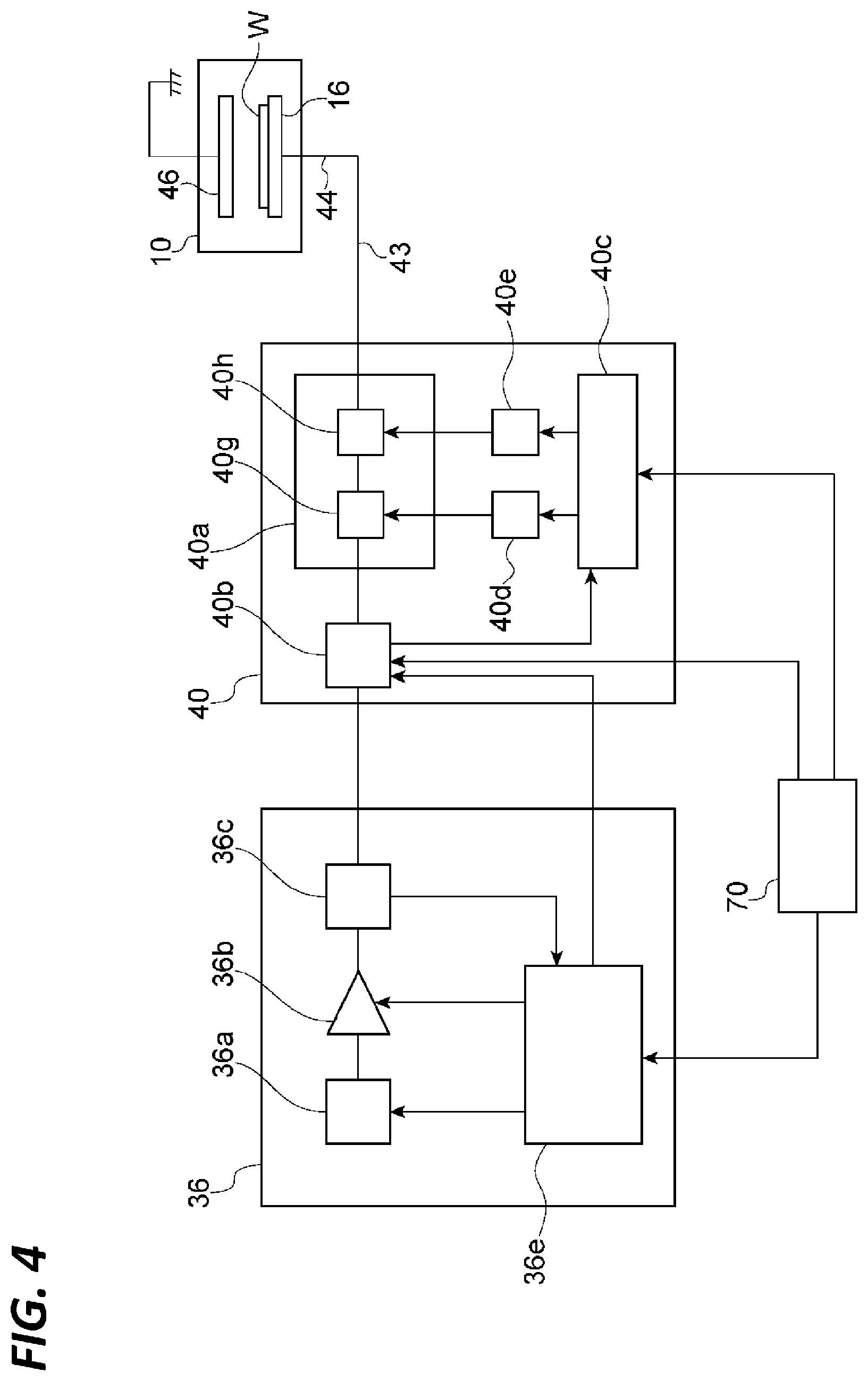 Patent US12597586 Figure 4 – Plasma processing apparatus and matching method