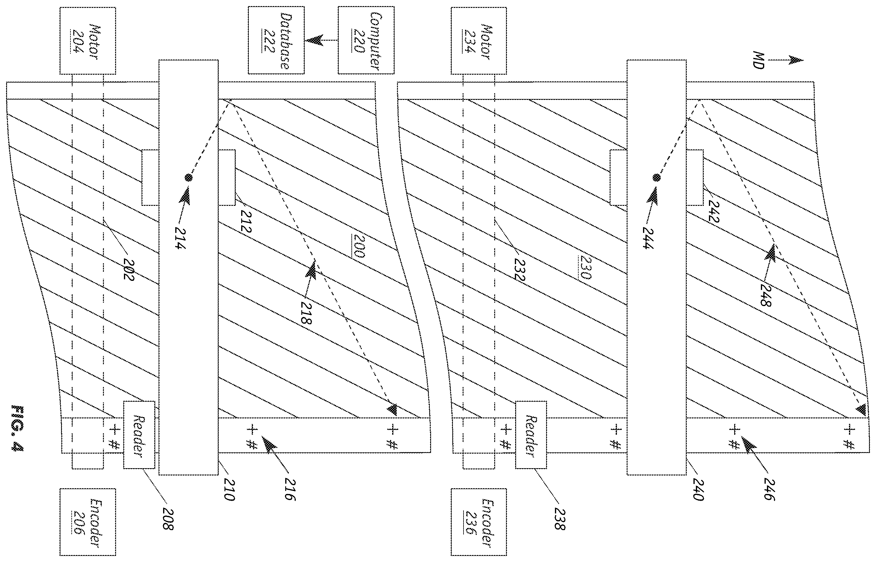 Patent US12597593 Figure 5 – Manufacturing method for traceability of battery electrodes with fiducial markers