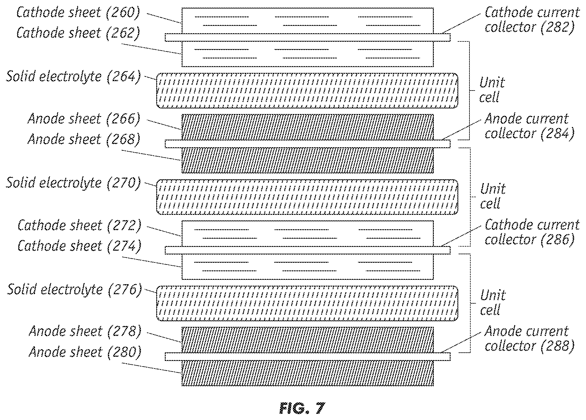 Patent US12597593 Figure 7 – Manufacturing method for traceability of battery electrodes with fiducial markers