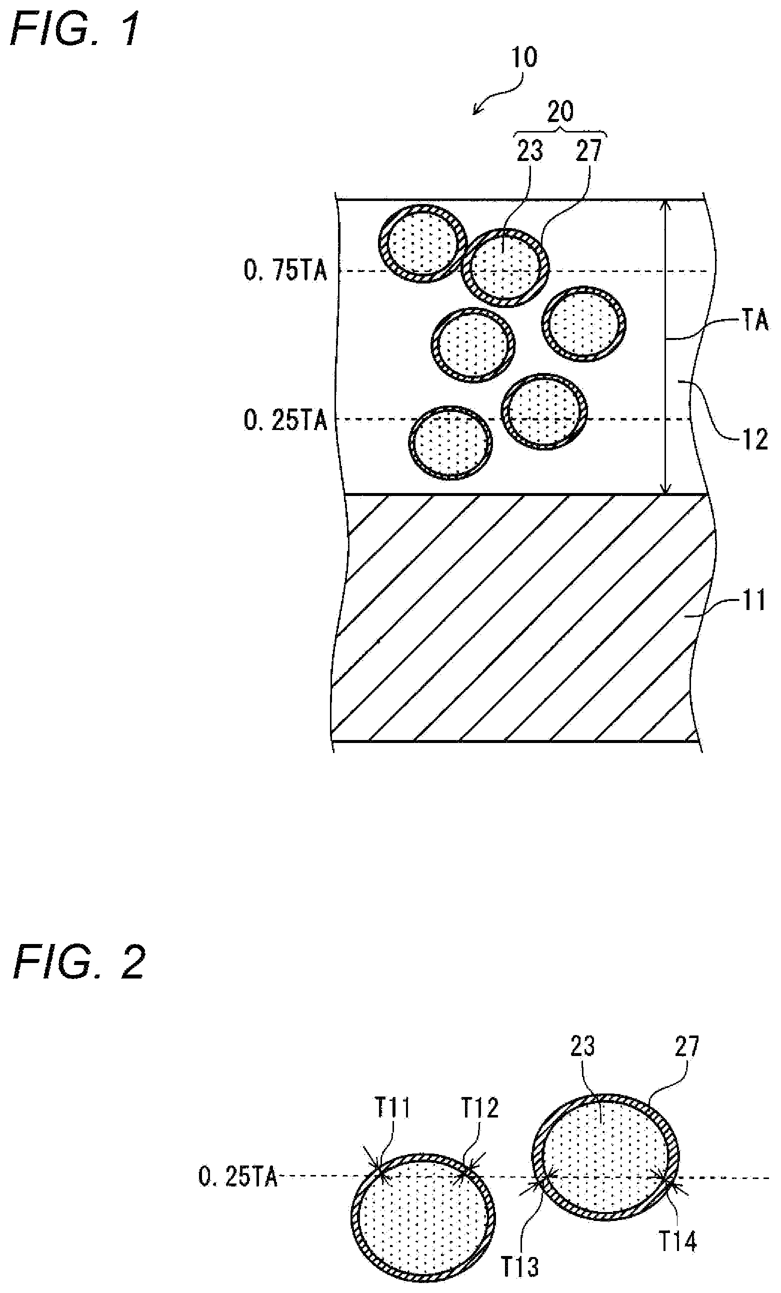Patent US12597601 Figure 1 – Electrochemical element, method for producing same, and electrochemical device