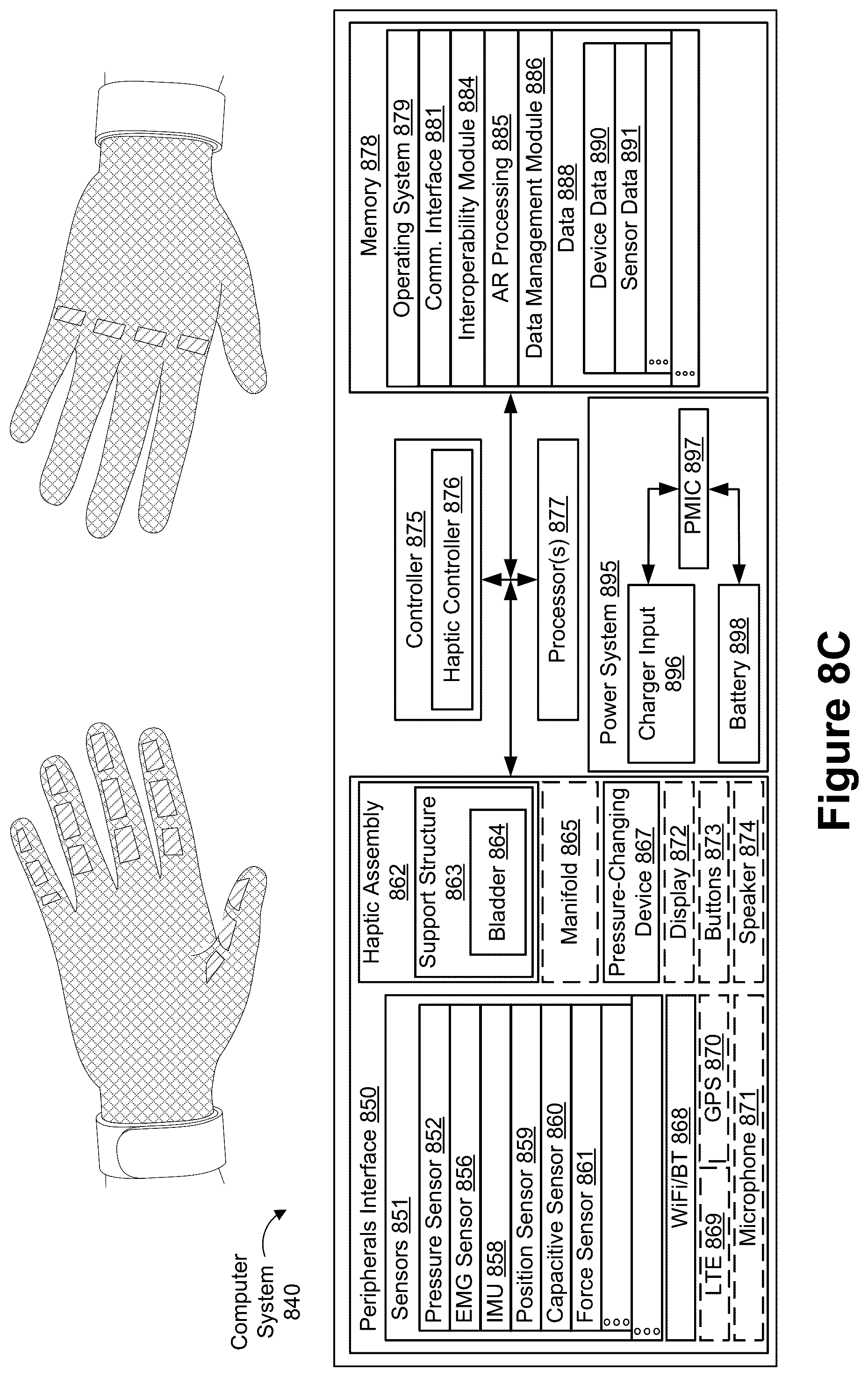 Patent US12597630 Figure 16 – Batteries with non-rectangular shapes for augmented reality devices, and systems and methods of use thereof