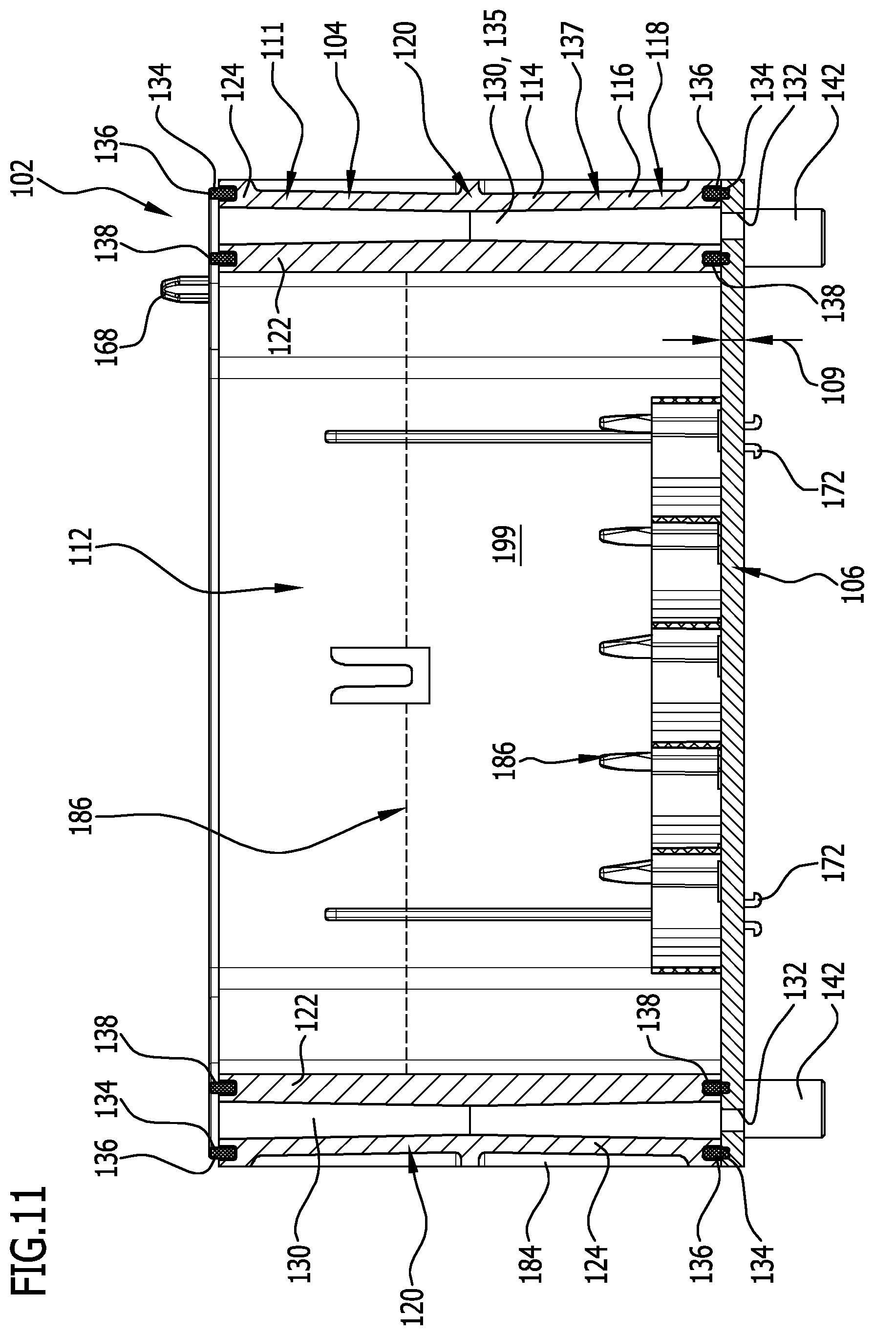 Patent US12597661 Figure 9 – Battery devices and method for fixing battery cells