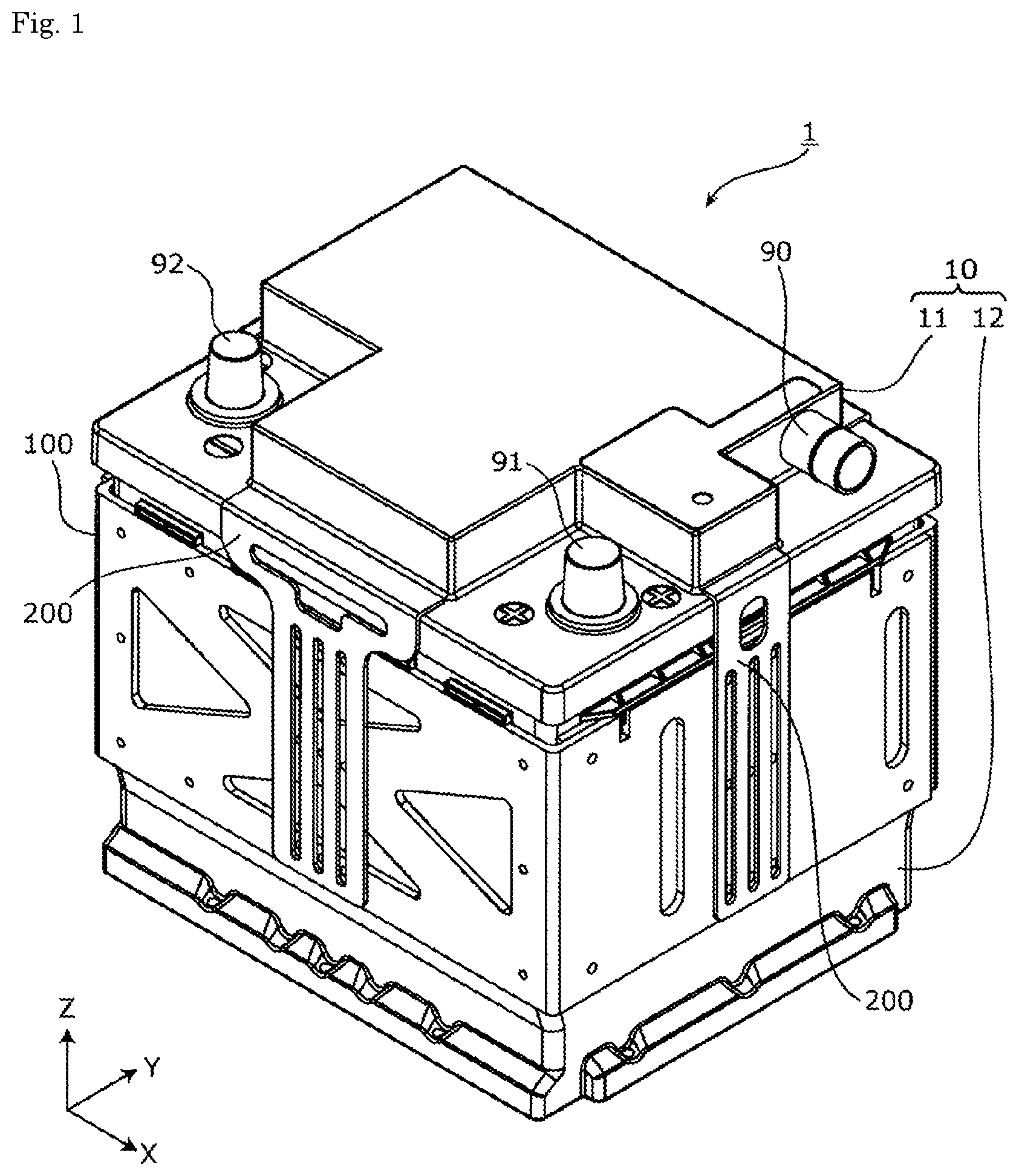 Patent US12597671 — Energy storage apparatus — Figure 1