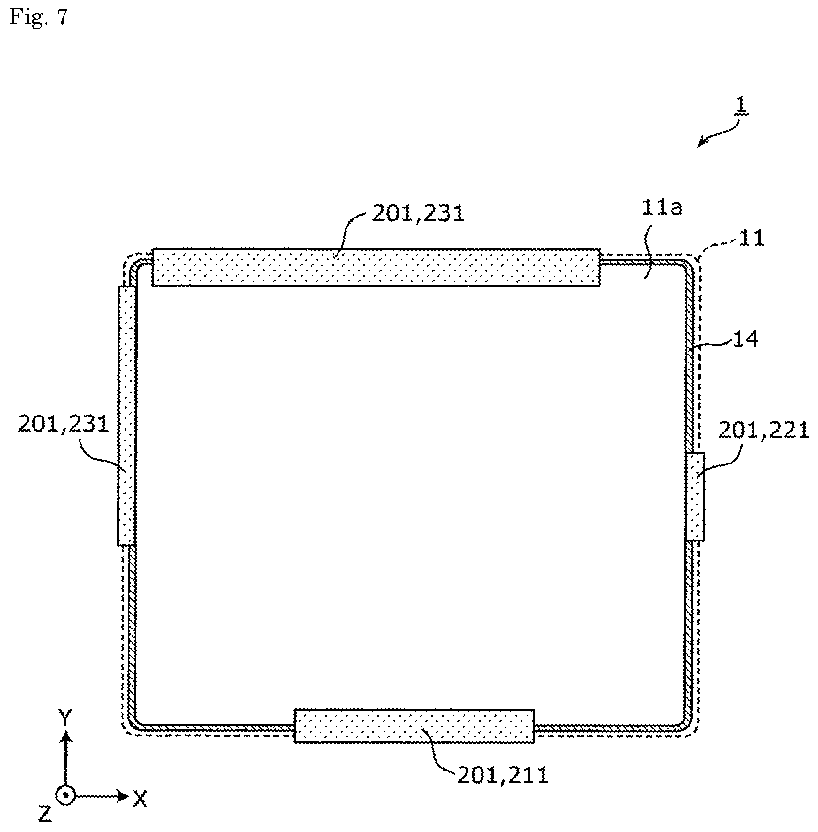 Patent US12597671 Figure 7 – Energy storage apparatus