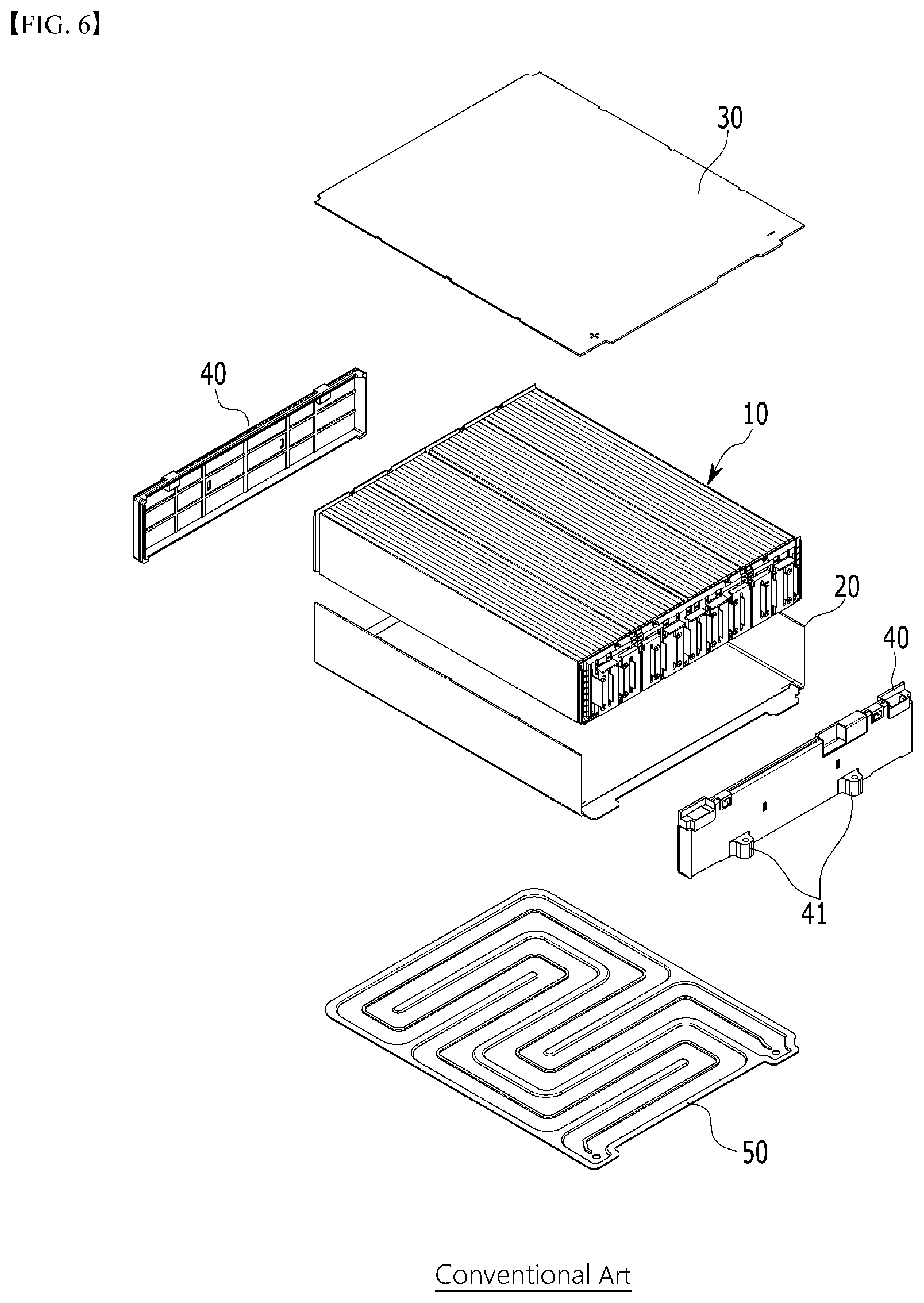 Patent US12597672 Figure 4 – Battery module and battery pack including the same
