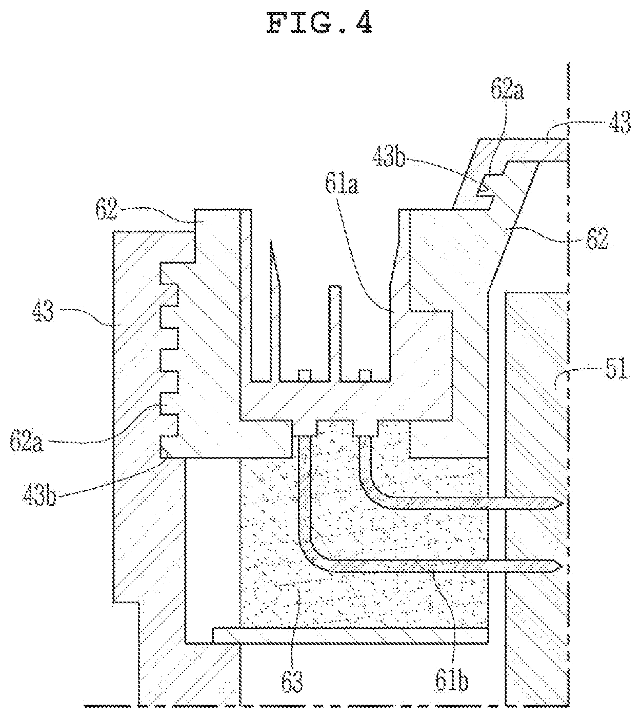 Patent US12597674 Figure 3 – Connector assembly and battery module