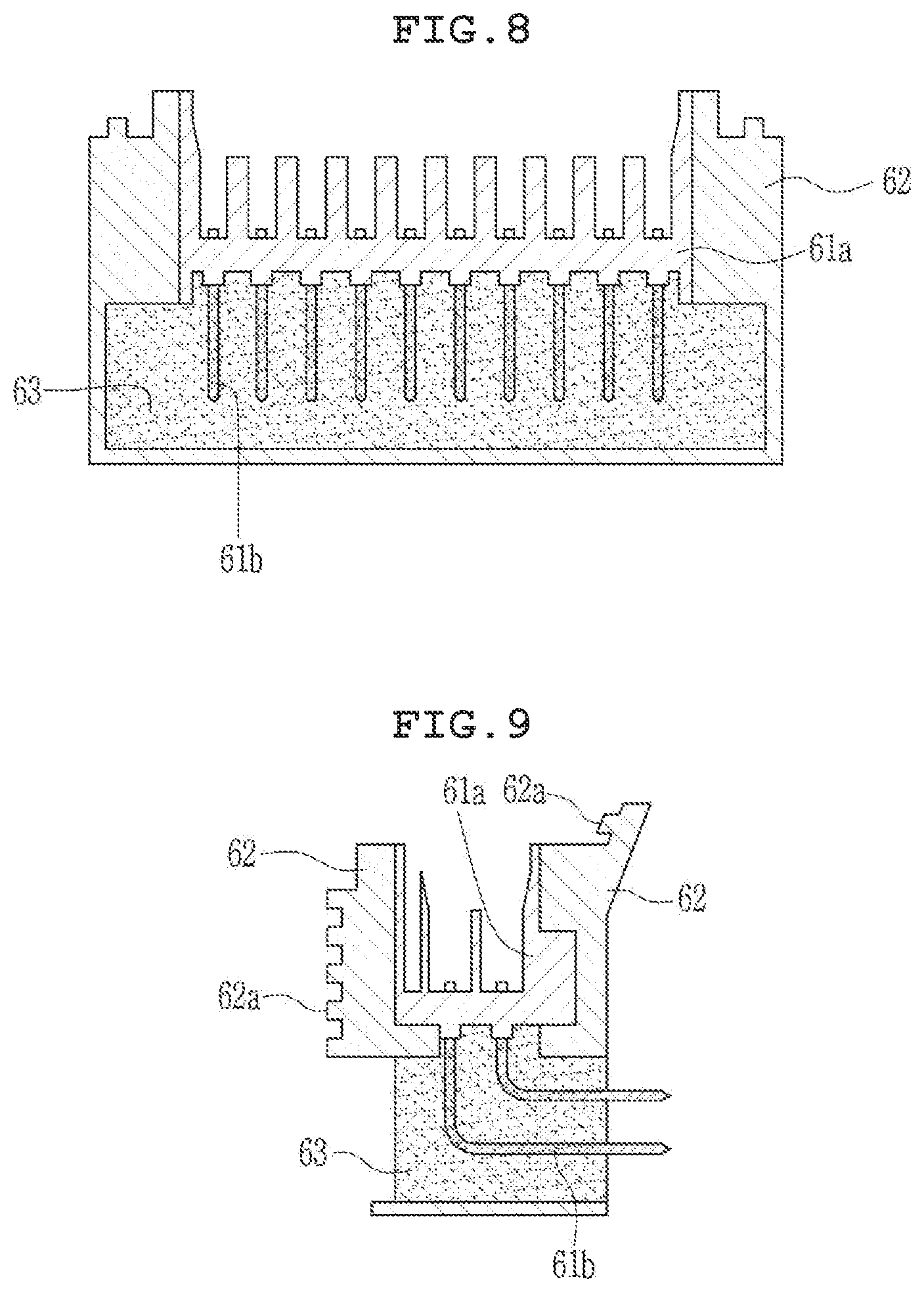 Patent US12597674 Figure 6 – Connector assembly and battery module