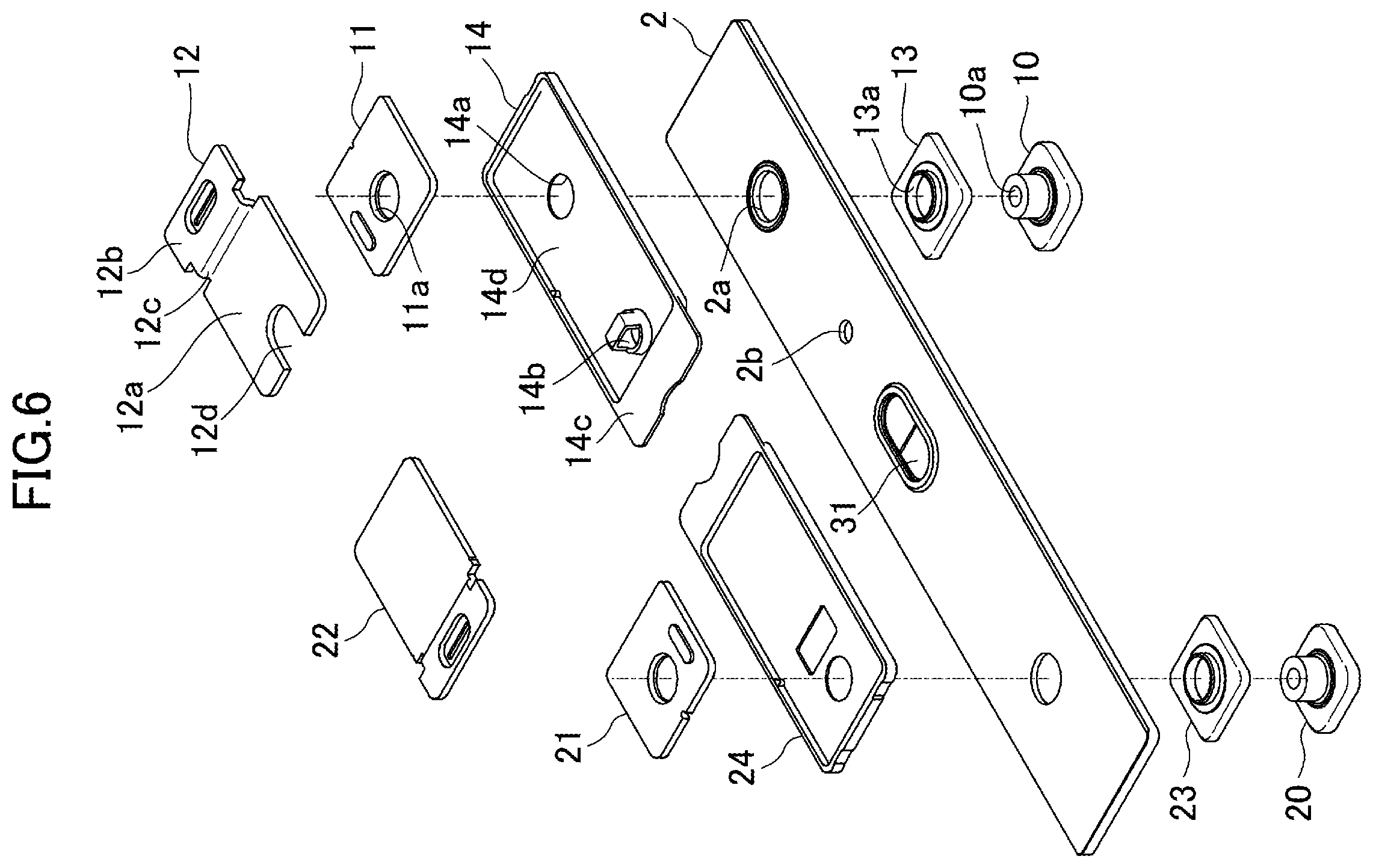 Patent US12597681 Figure 6 – Secondary battery comprising insulated tab group