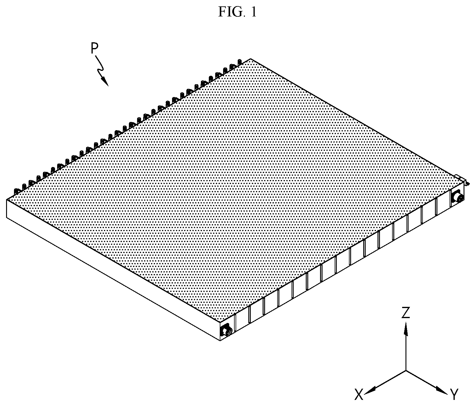 Patent US12597686 Figure 1 – Bus bar assembly, battery pack comprising bus bar assembly, and vehicle comprising battery pack