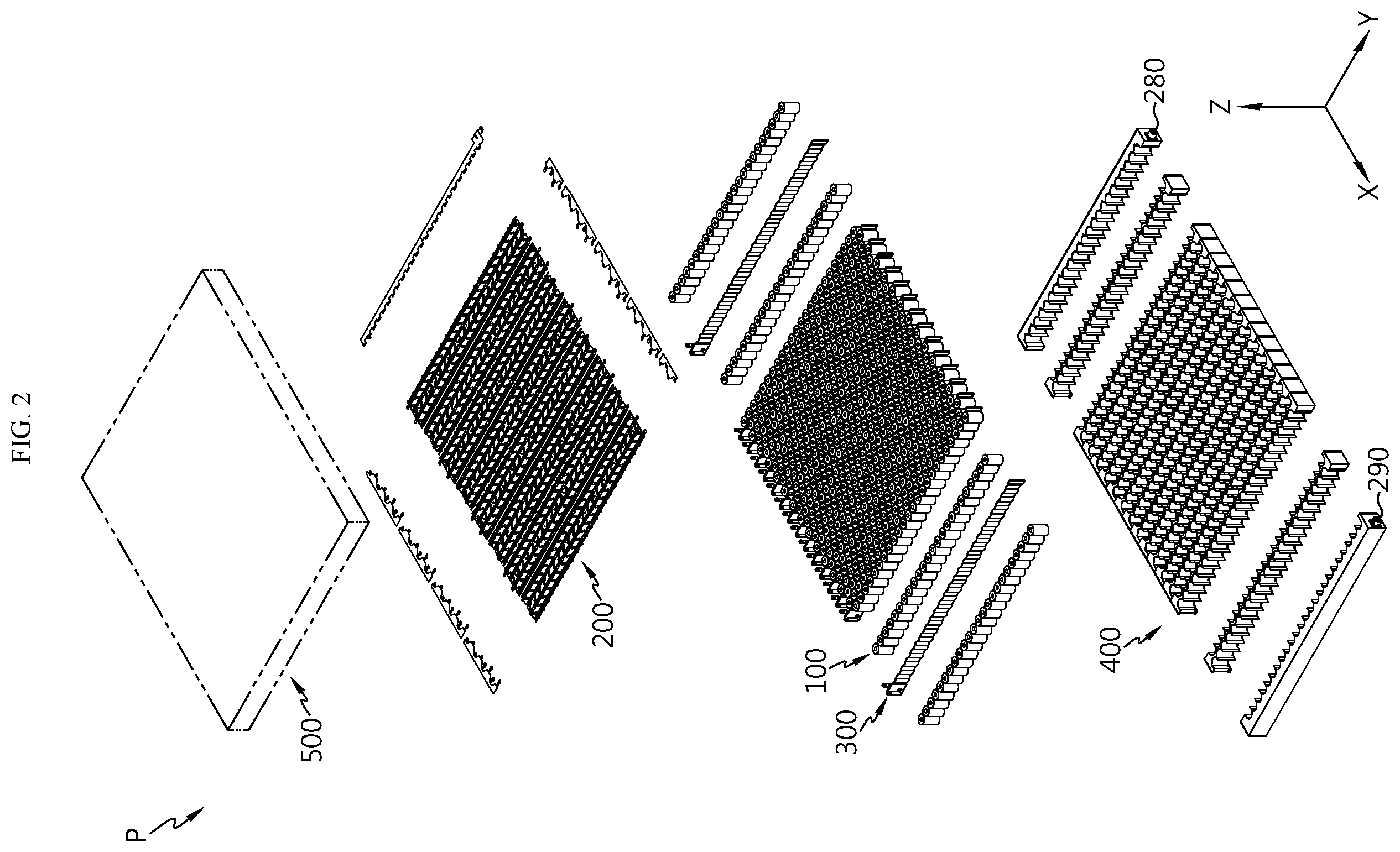 Patent US12597686 Figure 2 – Bus bar assembly, battery pack comprising bus bar assembly, and vehicle comprising battery pack