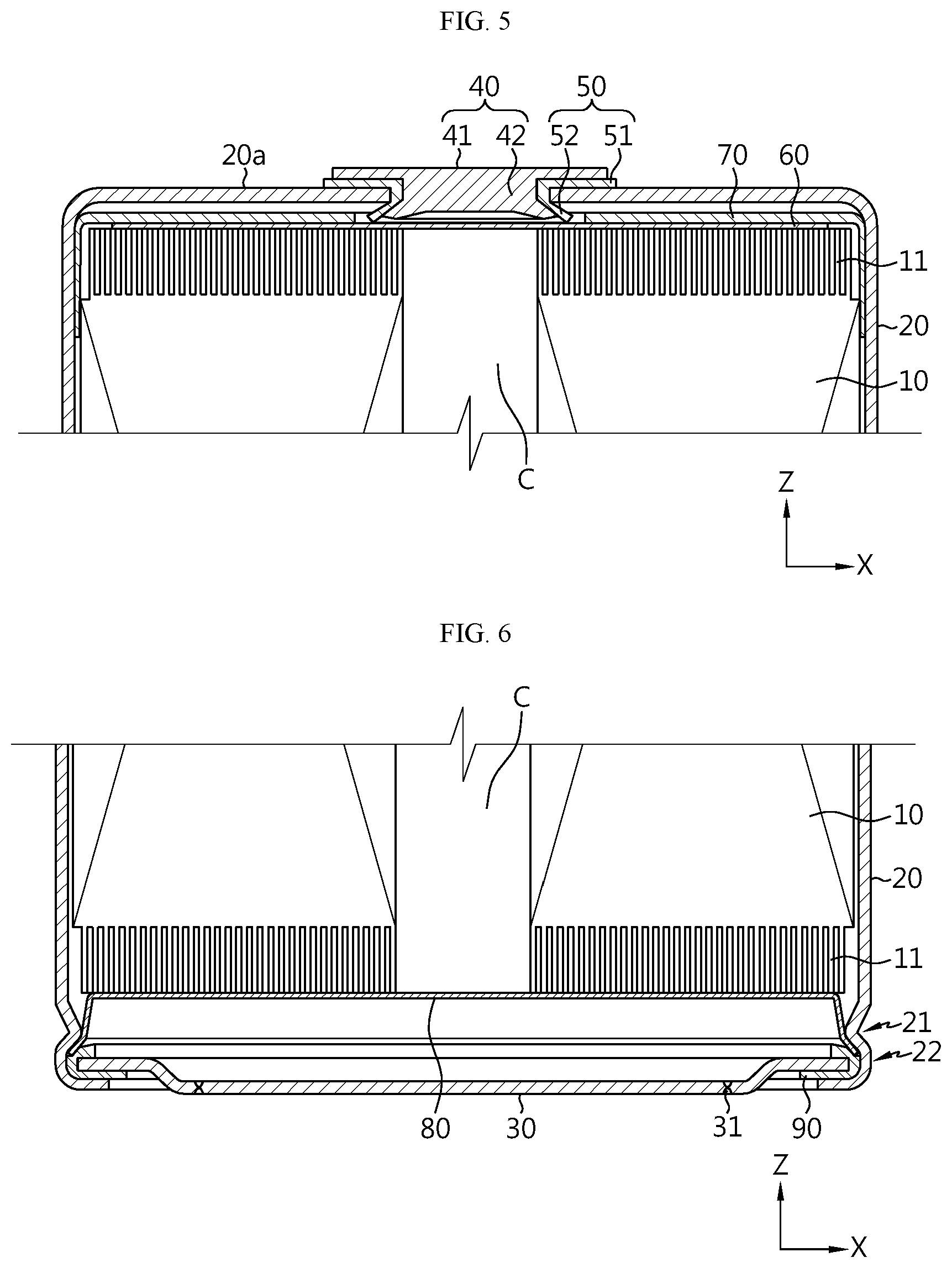 Patent US12597686 Figure 5 – Bus bar assembly, battery pack comprising bus bar assembly, and vehicle comprising battery pack