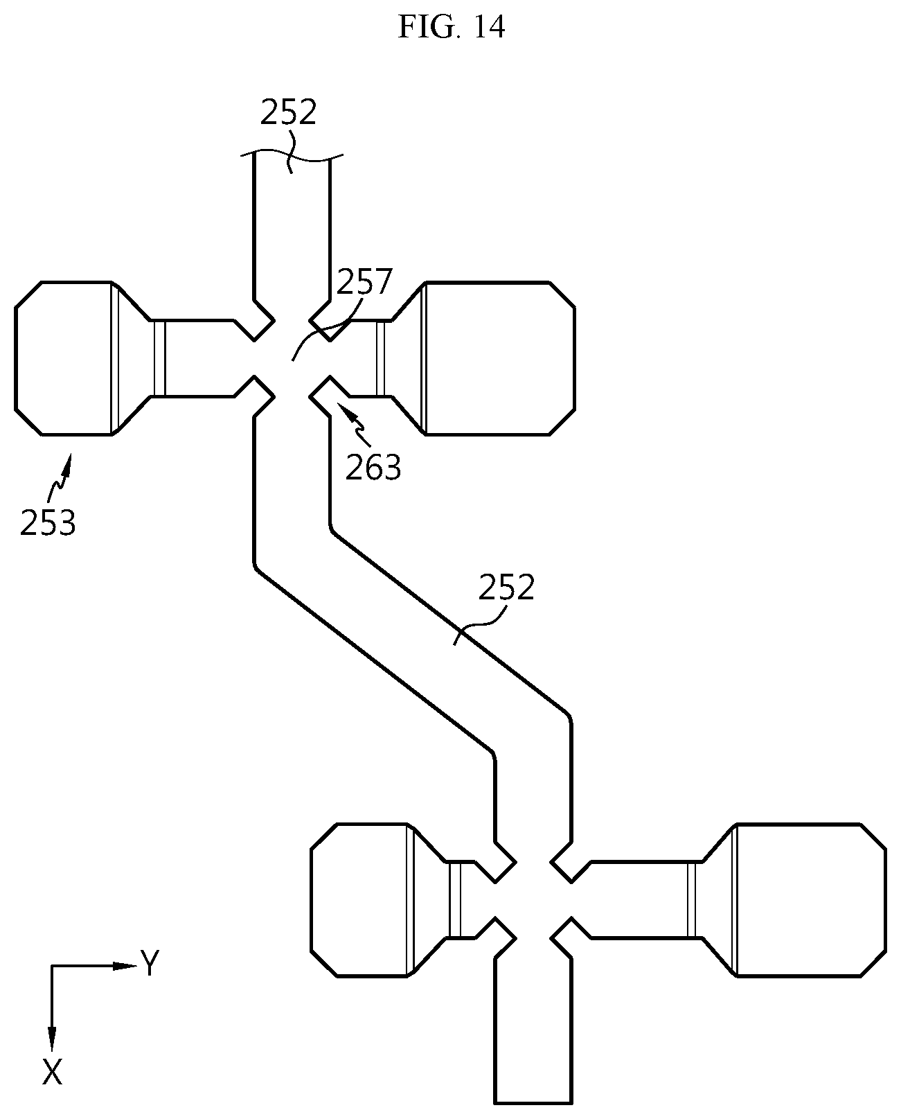 Patent US12597686 Figure 12 – Bus bar assembly, battery pack comprising bus bar assembly, and vehicle comprising battery pack