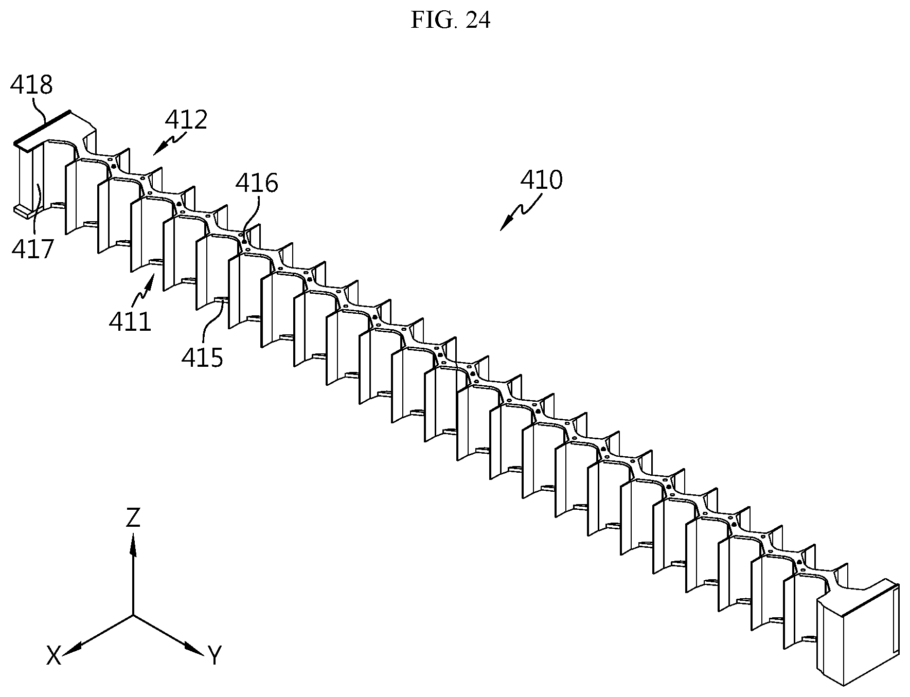 Patent US12597686 Figure 20 – Bus bar assembly, battery pack comprising bus bar assembly, and vehicle comprising battery pack