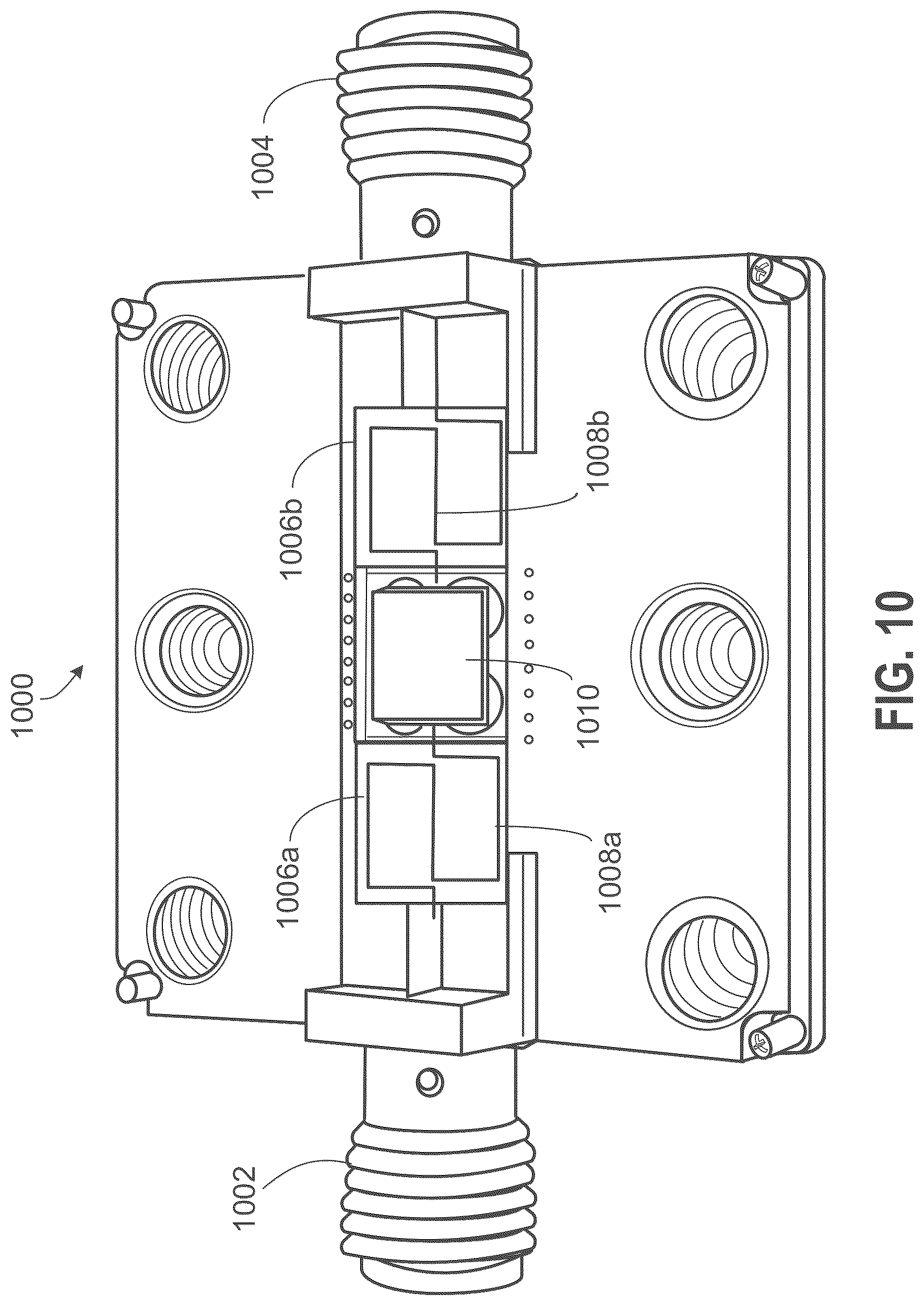 Patent US12597689 Figure 10 – Superconducting microwave filters