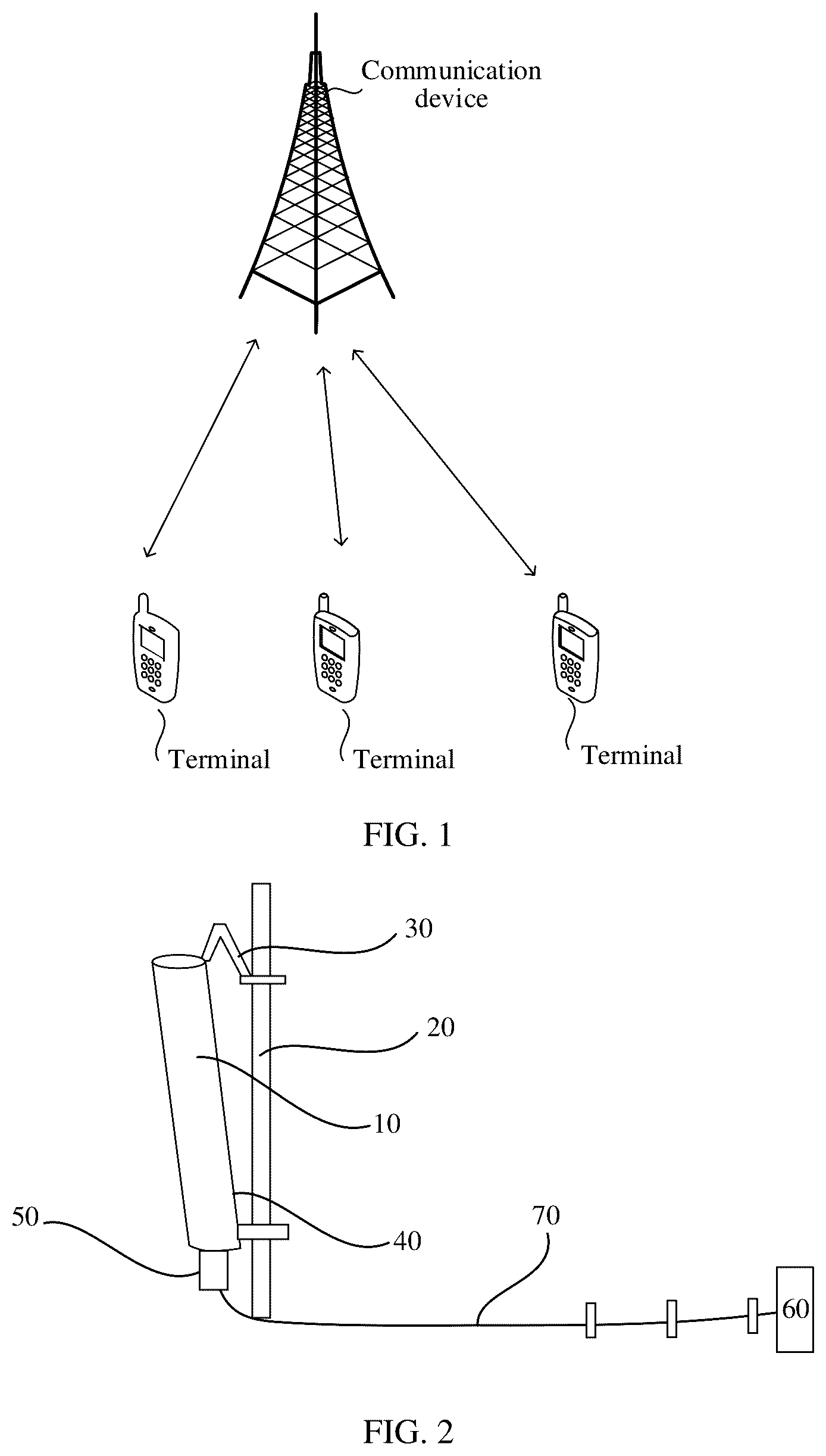 Patent US12597692 Figure 1 – Antenna system, communication device, and communication system