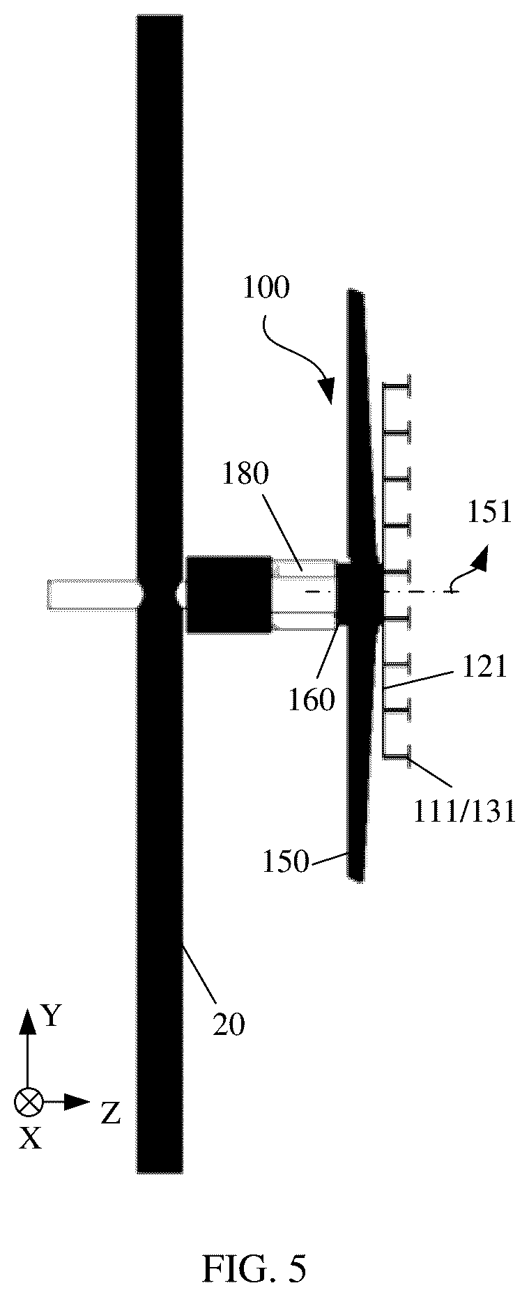 Patent US12597692 Figure 4 – Antenna system, communication device, and communication system