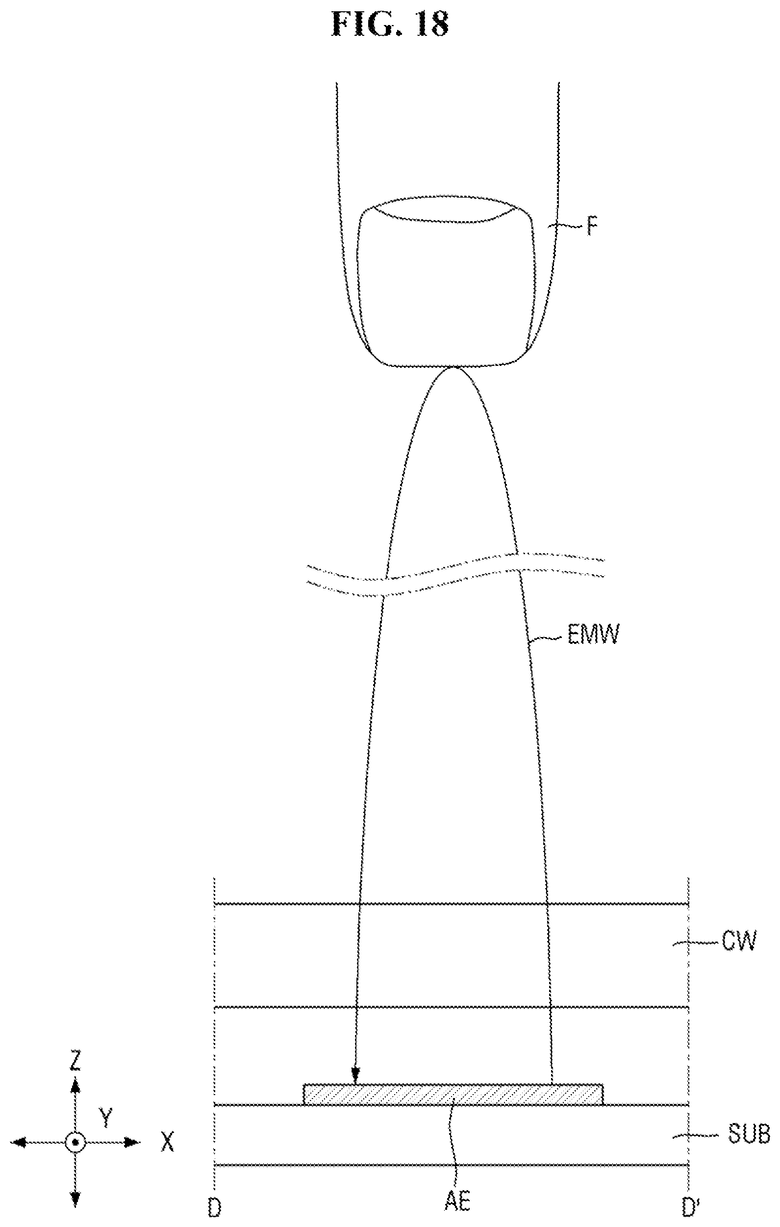 Patent US12597698 Figure 18 – Display device