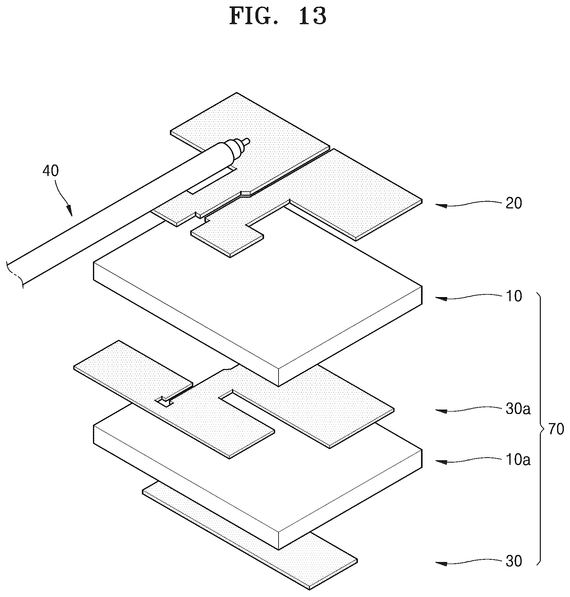 Patent US12597703 Figure 10 – Vehicular antenna device