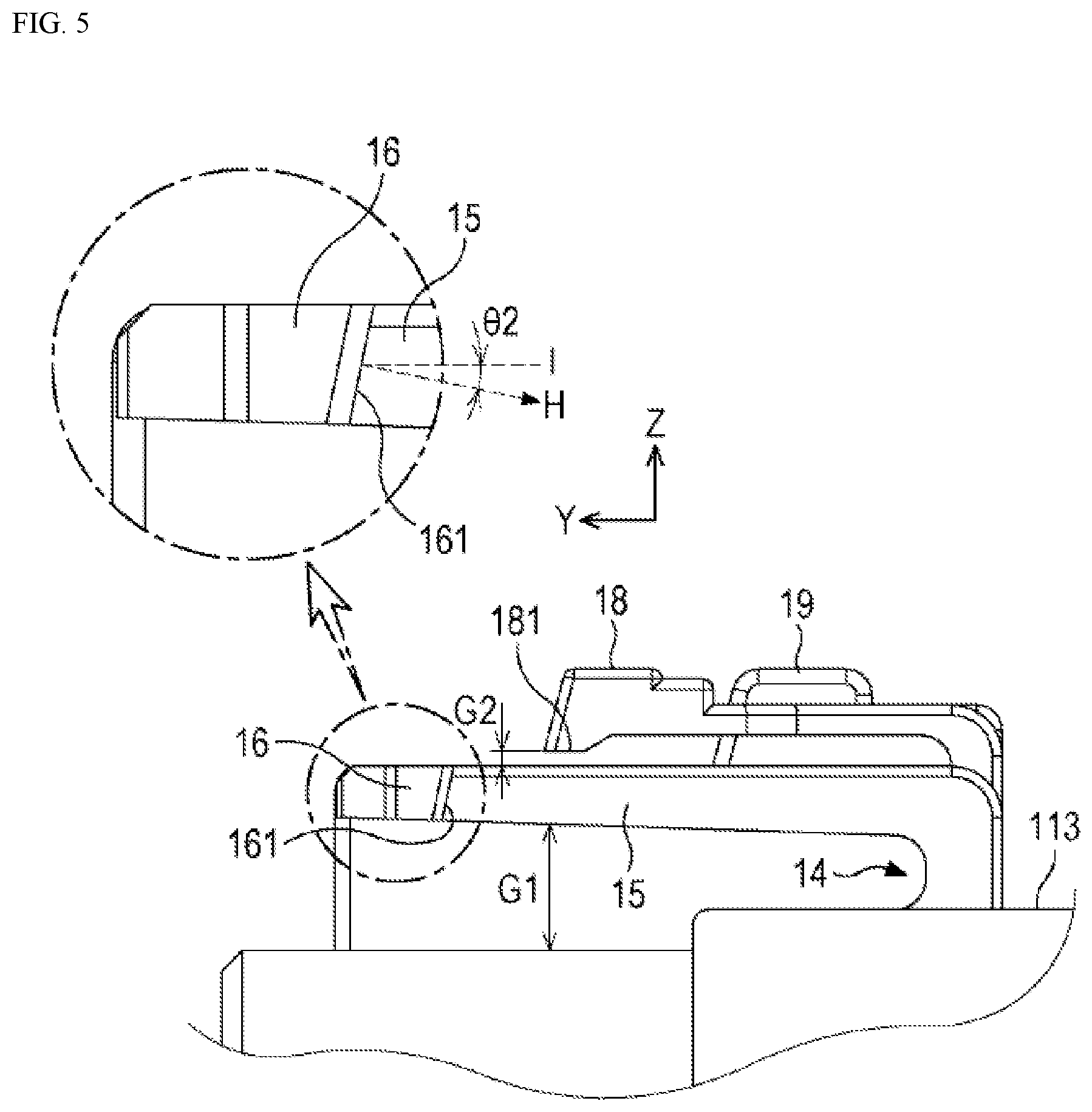Patent US12597736 Figure 4 – Electrical connector and electrical connector assembly having the same