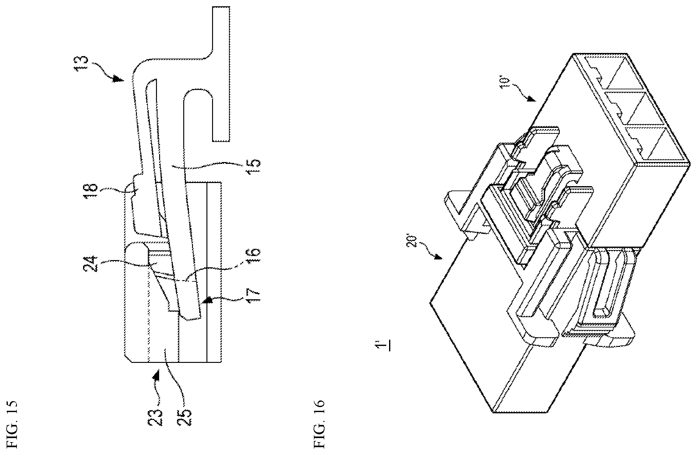 Patent US12597736 Figure 13 – Electrical connector and electrical connector assembly having the same