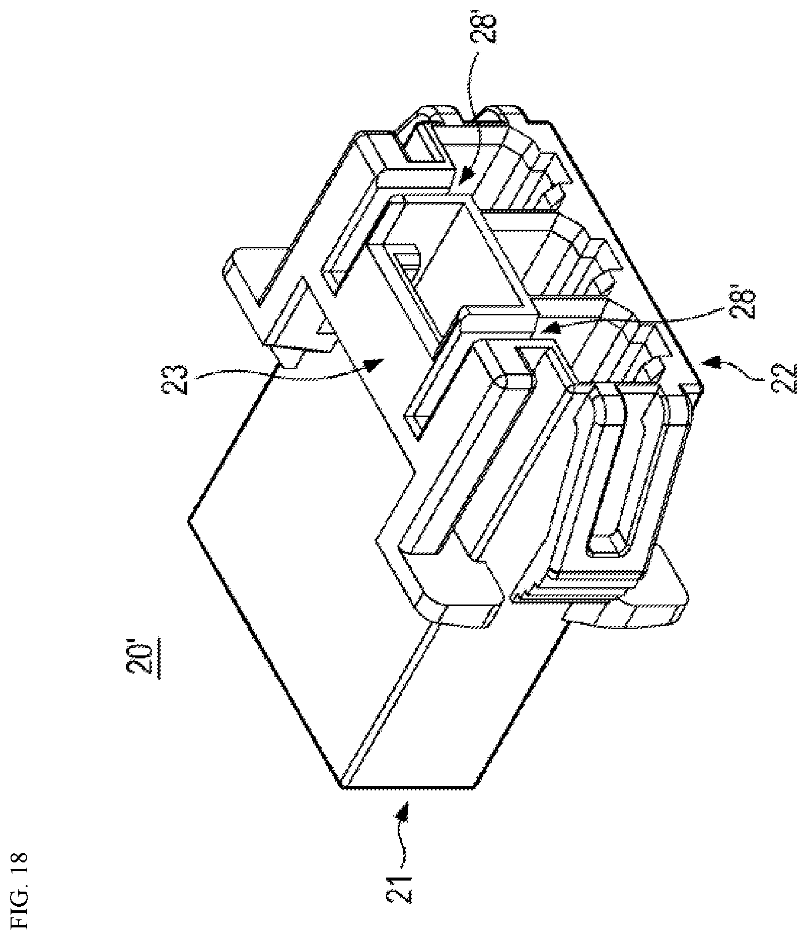 Patent US12597736 Figure 15 – Electrical connector and electrical connector assembly having the same