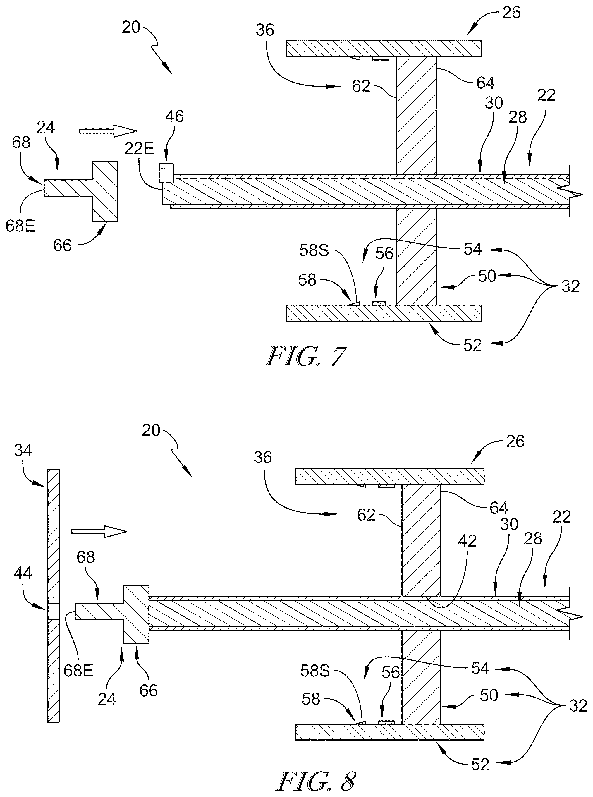 Patent US12597743 Figure 4 – Variable length wire harness for electronic devices