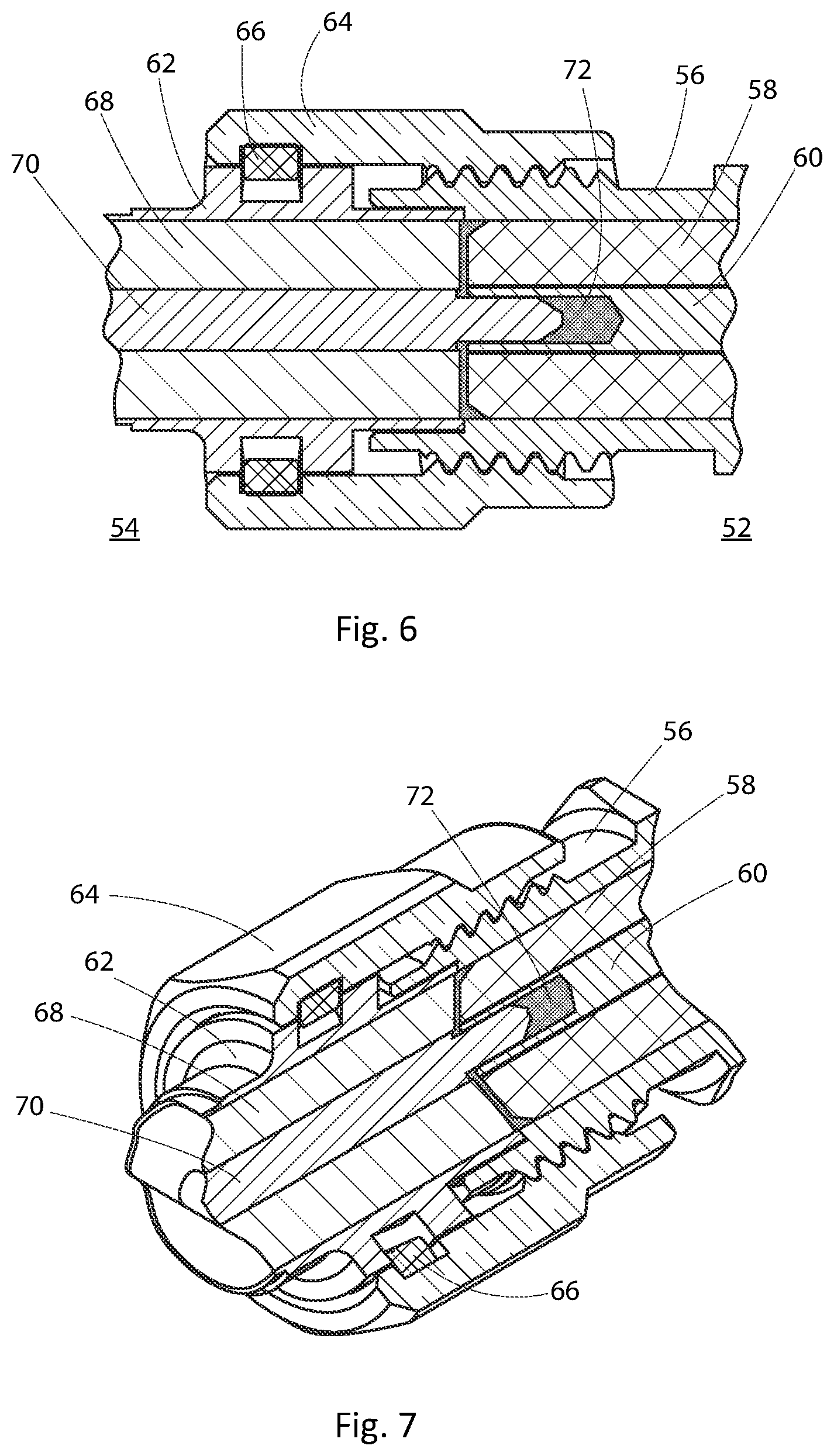 Patent US12597746 Figure 5 – High power coaxial adapters and connectors