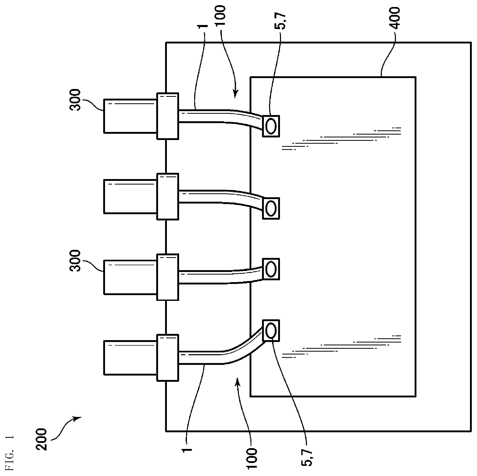 Patent US12597747 — Electrical connector and electrical connector assembly — Figure 1