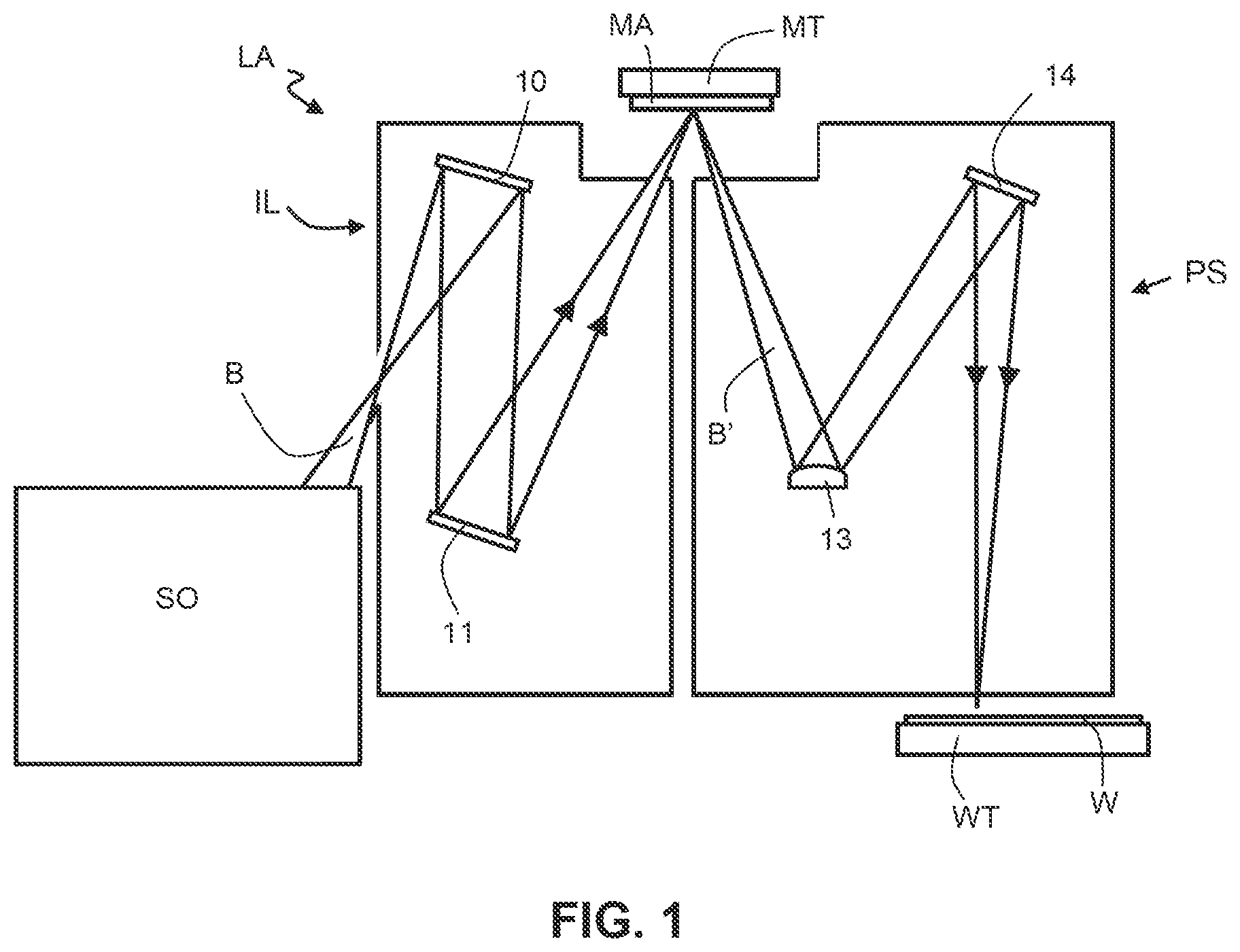 Patent US12597753 Figure 1 – Packed-bed filter for metal fluoride dust trapping in laser discharge chambers