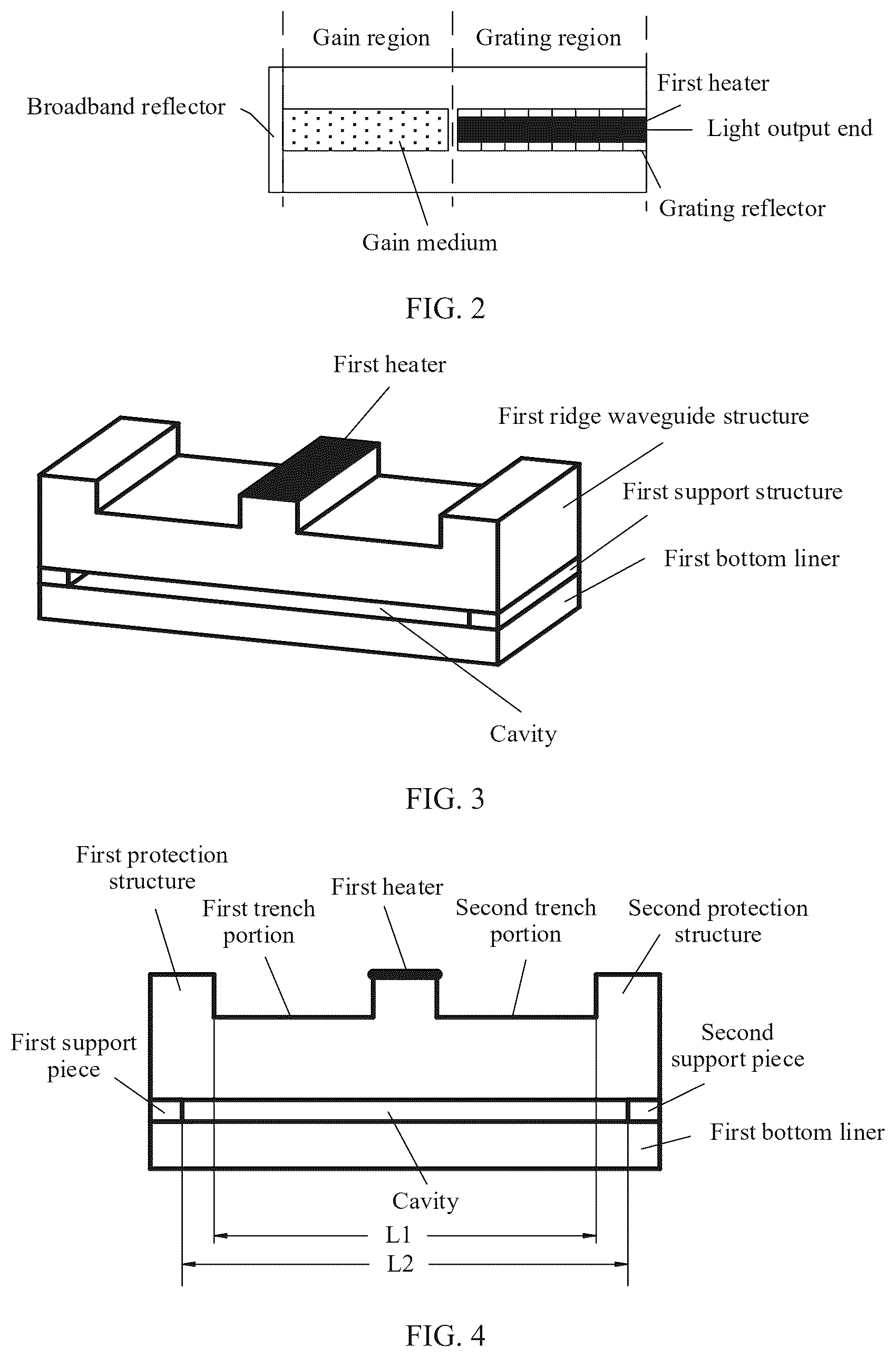 Patent US12597758 Figure 2 – Two-segment DBR laser and monolithically integrated array light source chip