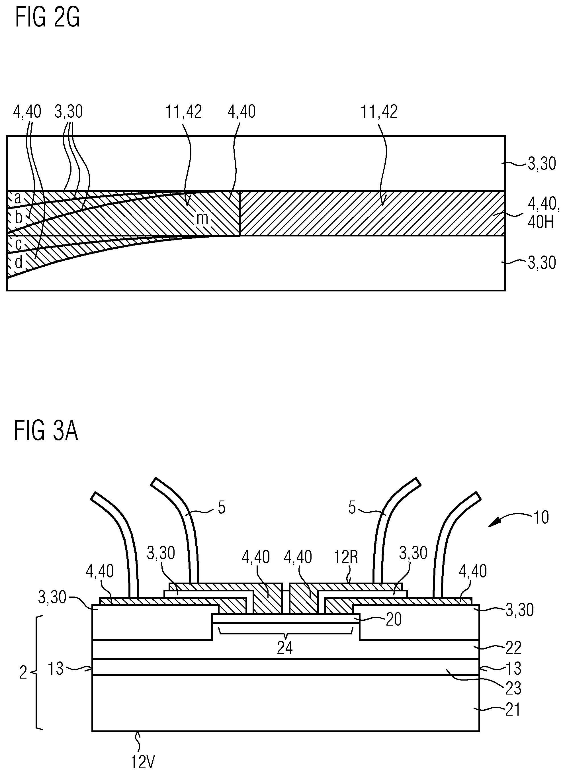 Patent US12597759 Figure 4 – Component with structured connection surface, and method for operating a component