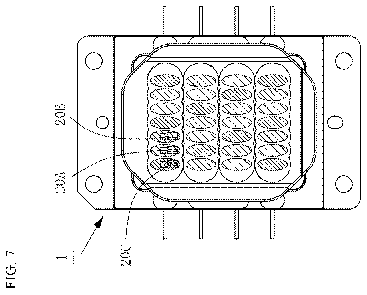 Patent US12597760 Figure 5 – Light-emitting device