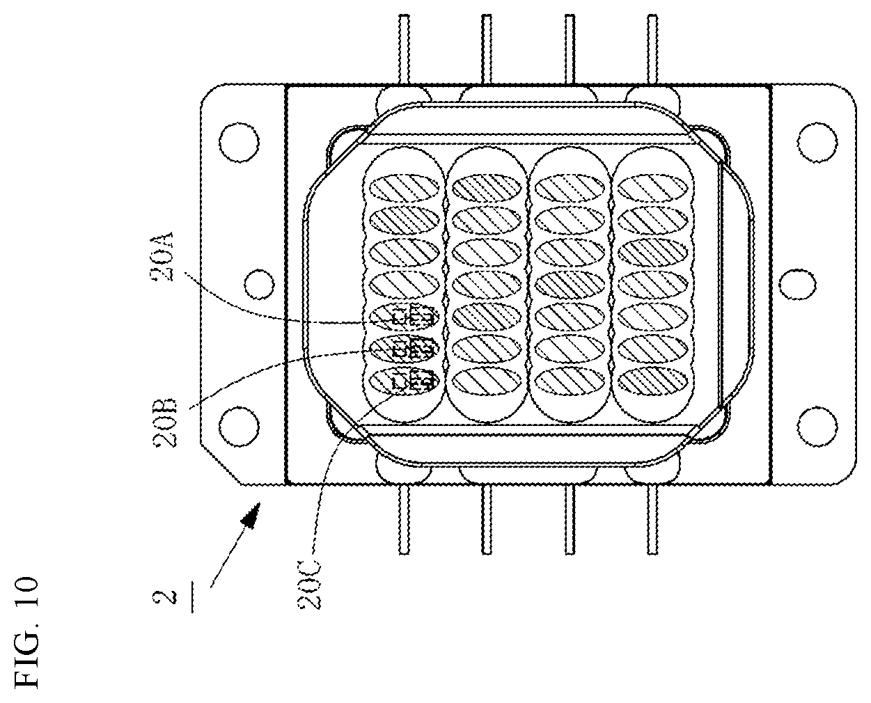 Patent US12597760 Figure 8 – Light-emitting device