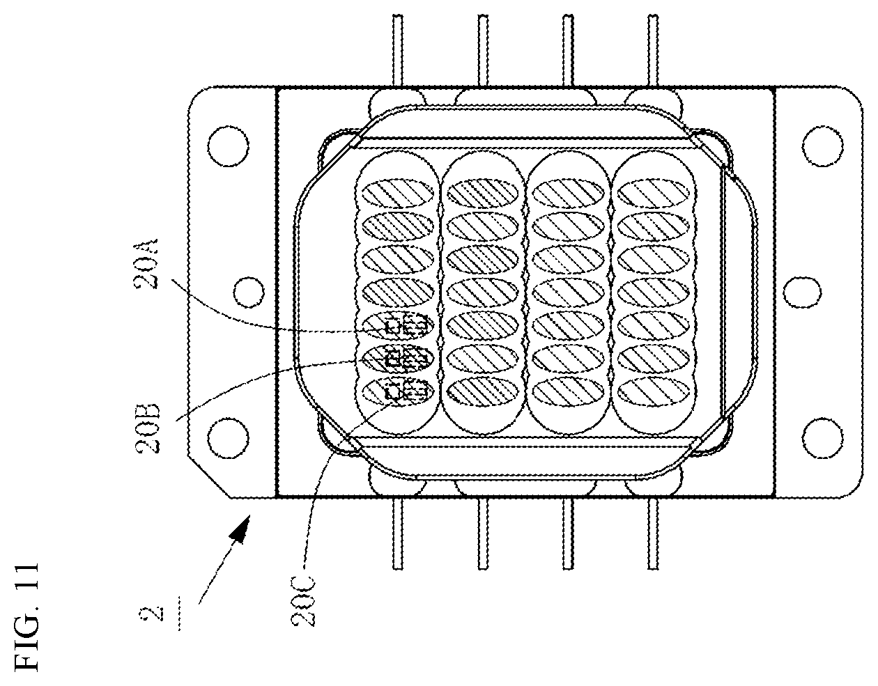 Patent US12597760 Figure 9 – Light-emitting device