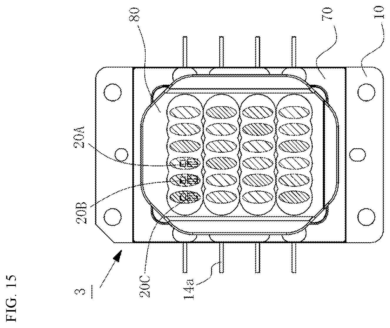 Patent US12597760 Figure 13 – Light-emitting device