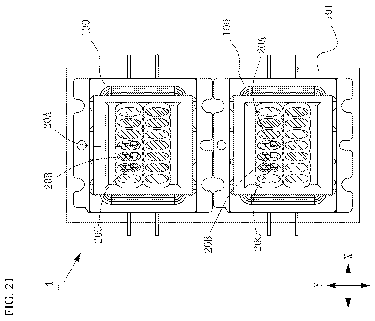 Patent US12597760 Figure 18 – Light-emitting device