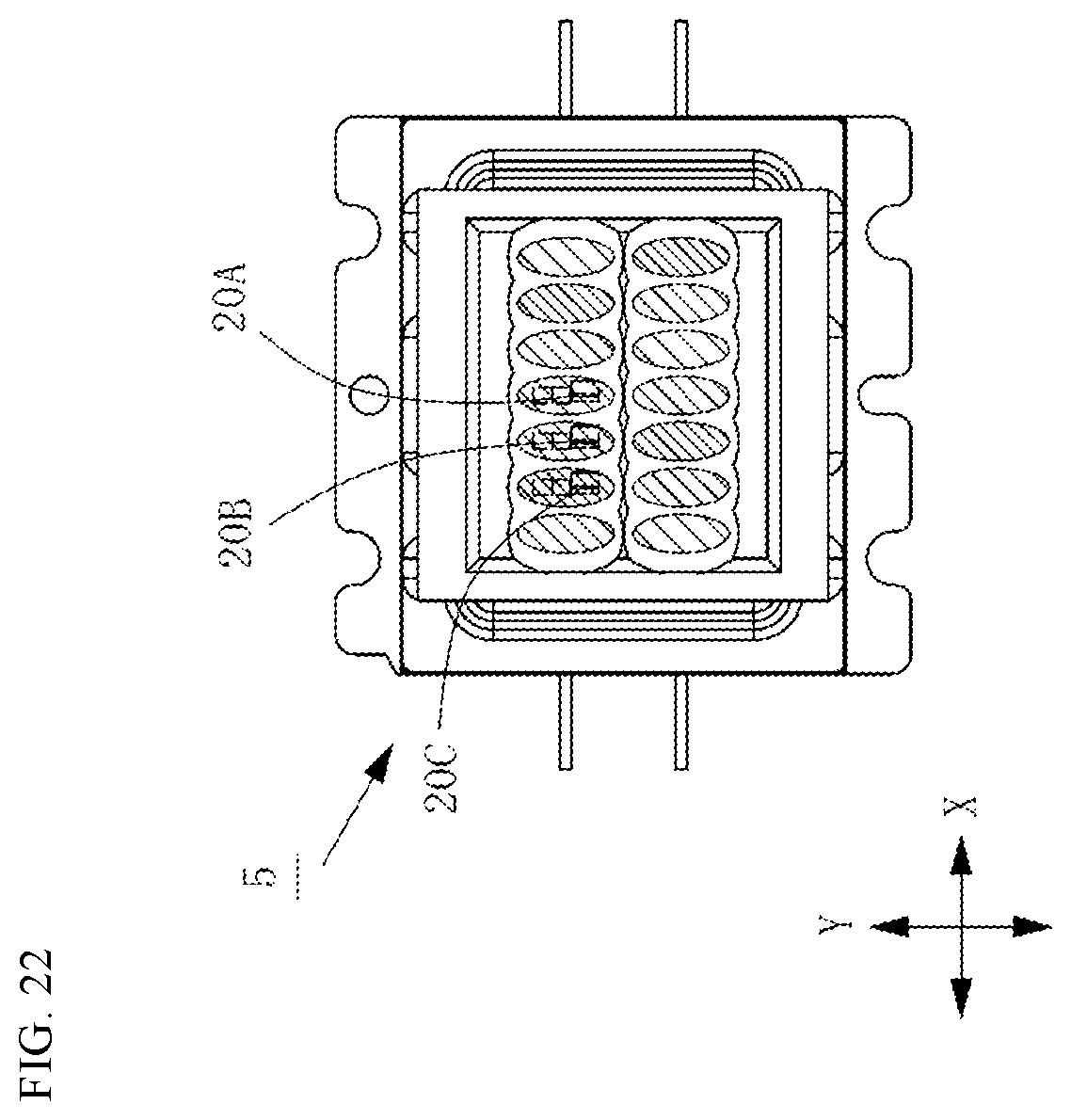 Patent US12597760 Figure 19 – Light-emitting device