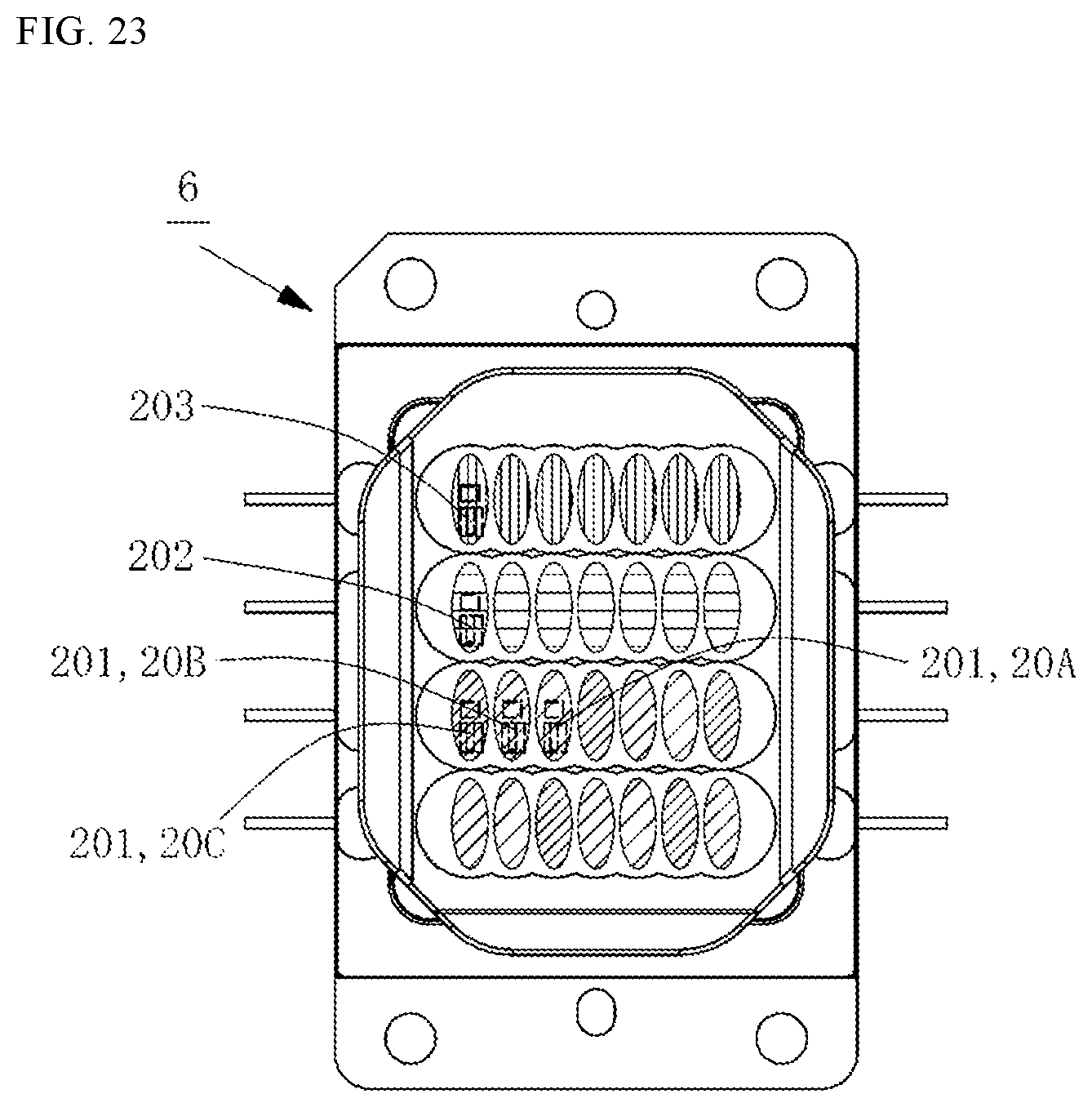 Patent US12597760 Figure 20 – Light-emitting device